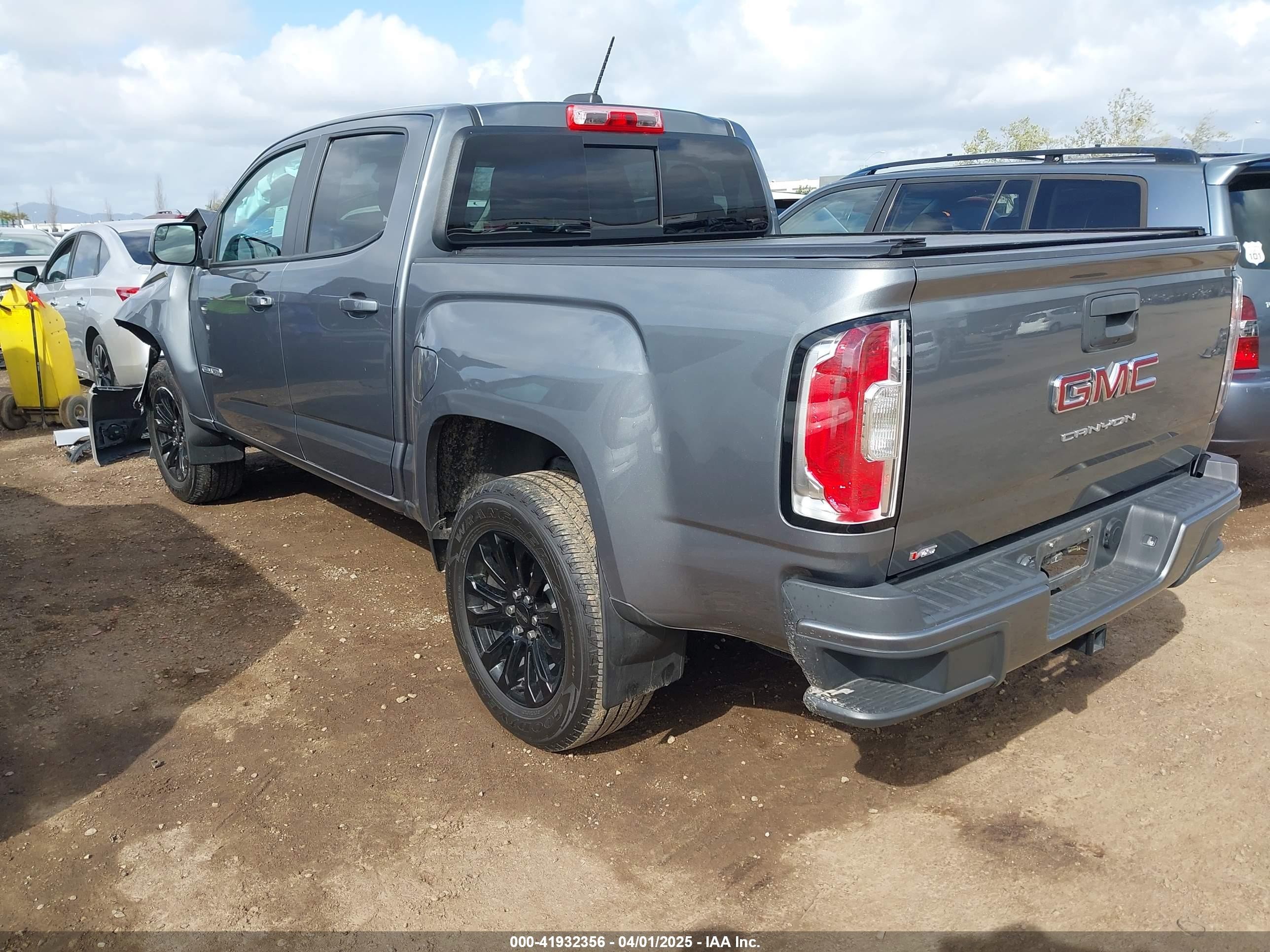 2022 Gmc Canyon 2wd  Short Box Elevation Pewter vin: 1GTG5CEN8N1199841