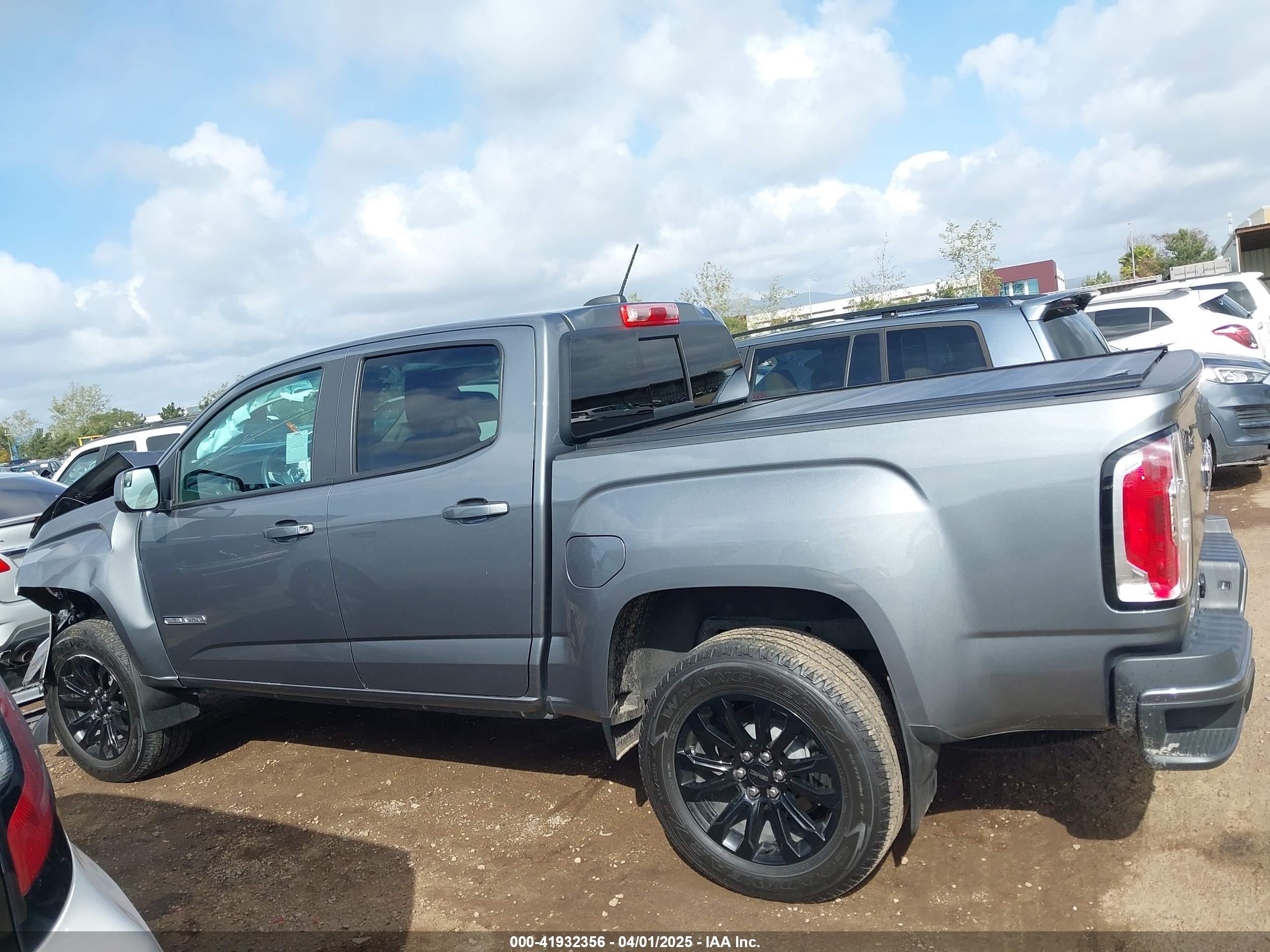 2022 Gmc Canyon 2wd  Short Box Elevation Pewter vin: 1GTG5CEN8N1199841