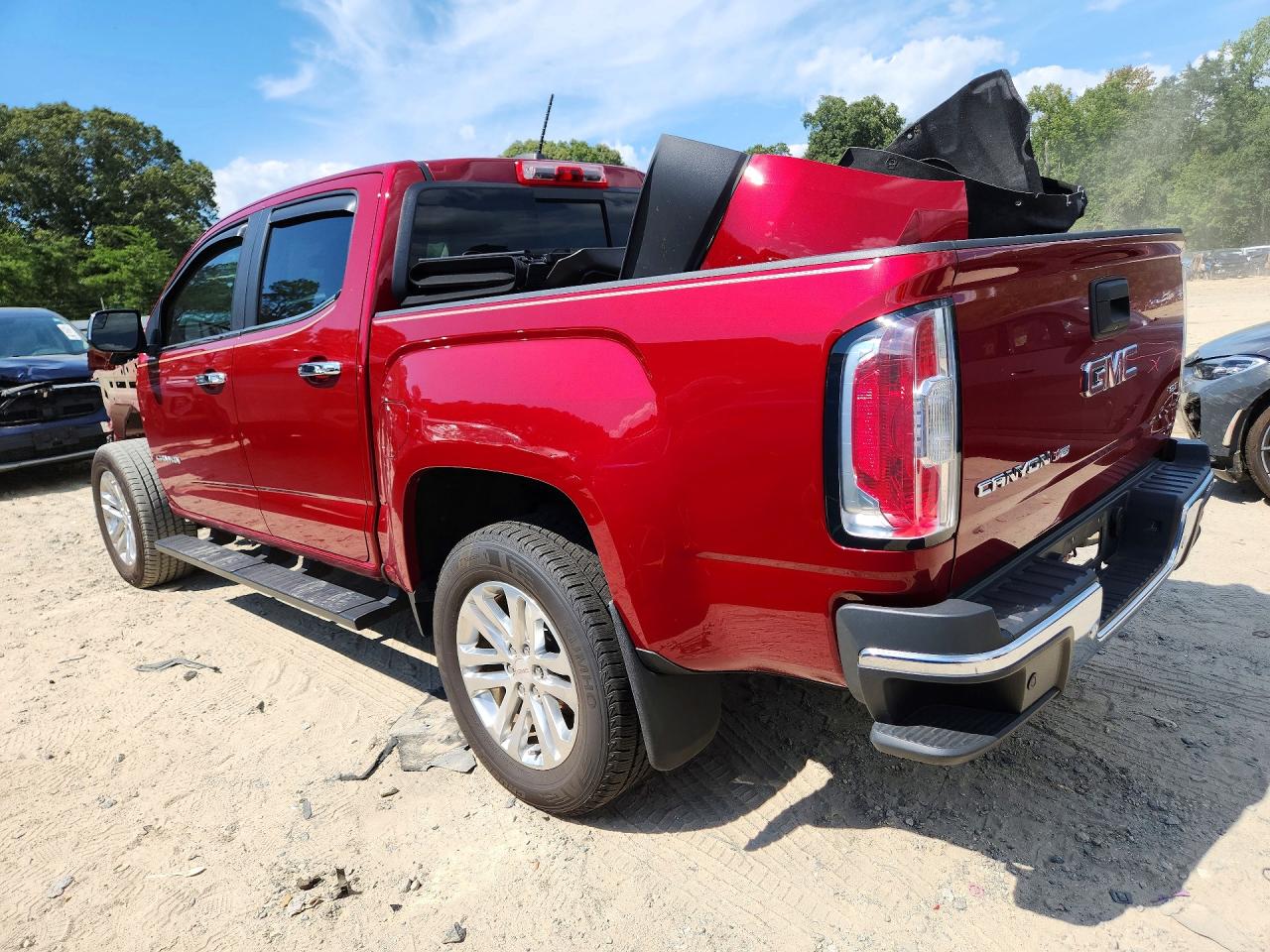 2019 Gmc Canyon Slt Red vin: 1GTG5DEN4K1318521