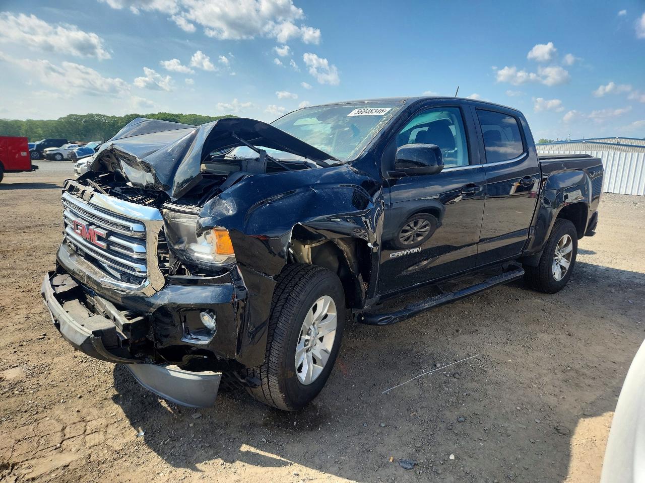 2015 Gmc Canyon Sle Black vin: 1GTG6BE30F1139737