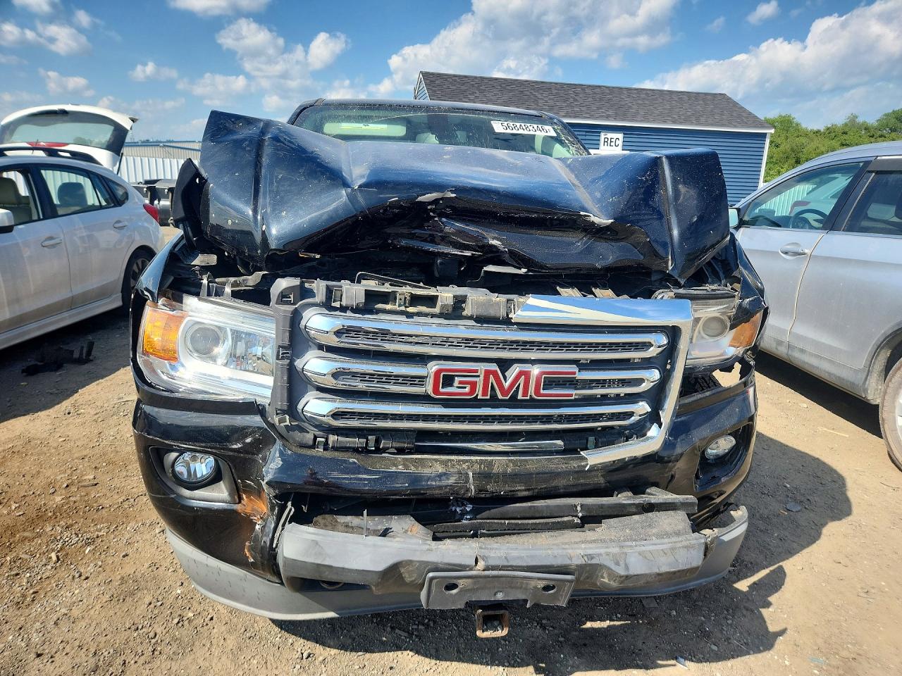 2015 Gmc Canyon Sle Черный vin: 1GTG6BE30F1139737