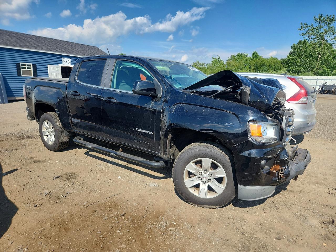2015 Gmc Canyon Sle Черный vin: 1GTG6BE30F1139737