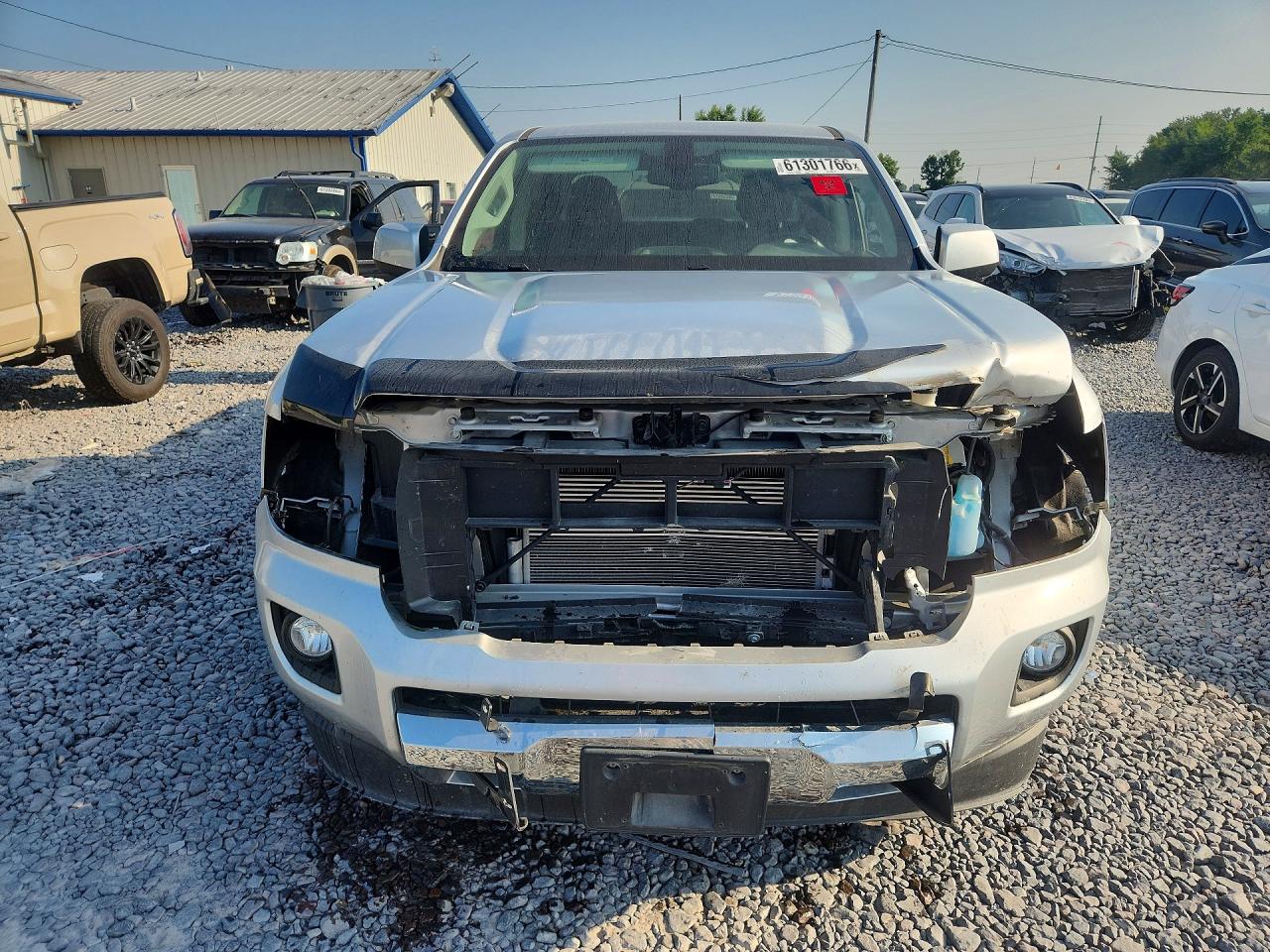2015 Gmc Canyon Sle Silver vin: 1GTG6BE31F1182550