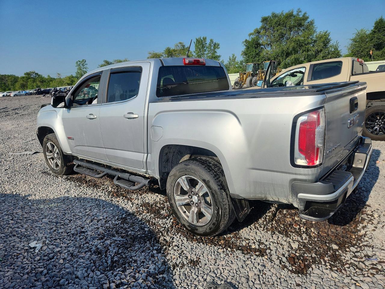 2015 Gmc Canyon Sle Silver vin: 1GTG6BE31F1182550