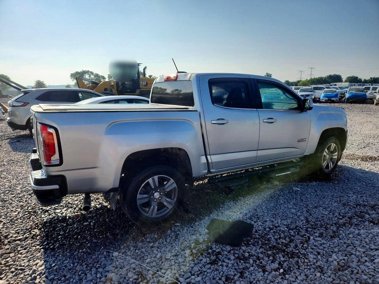 2015 Gmc Canyon Sle Silver vin: 1GTG6BE31F1182550