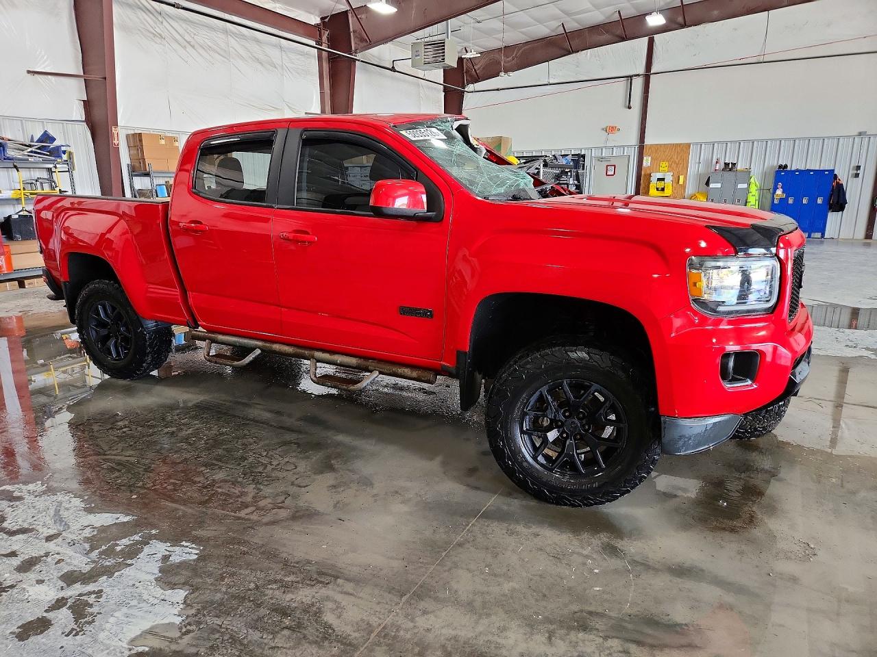 2015 Gmc Canyon Sle Red vin: 1GTG6BE32F1115858
