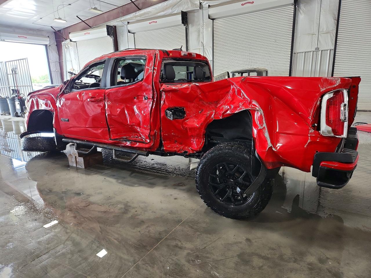 2015 Gmc Canyon Sle Red vin: 1GTG6BE32F1115858