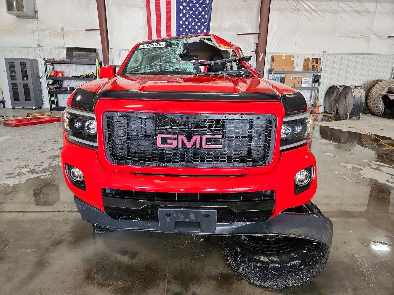 2015 Gmc Canyon Sle Red vin: 1GTG6BE32F1115858