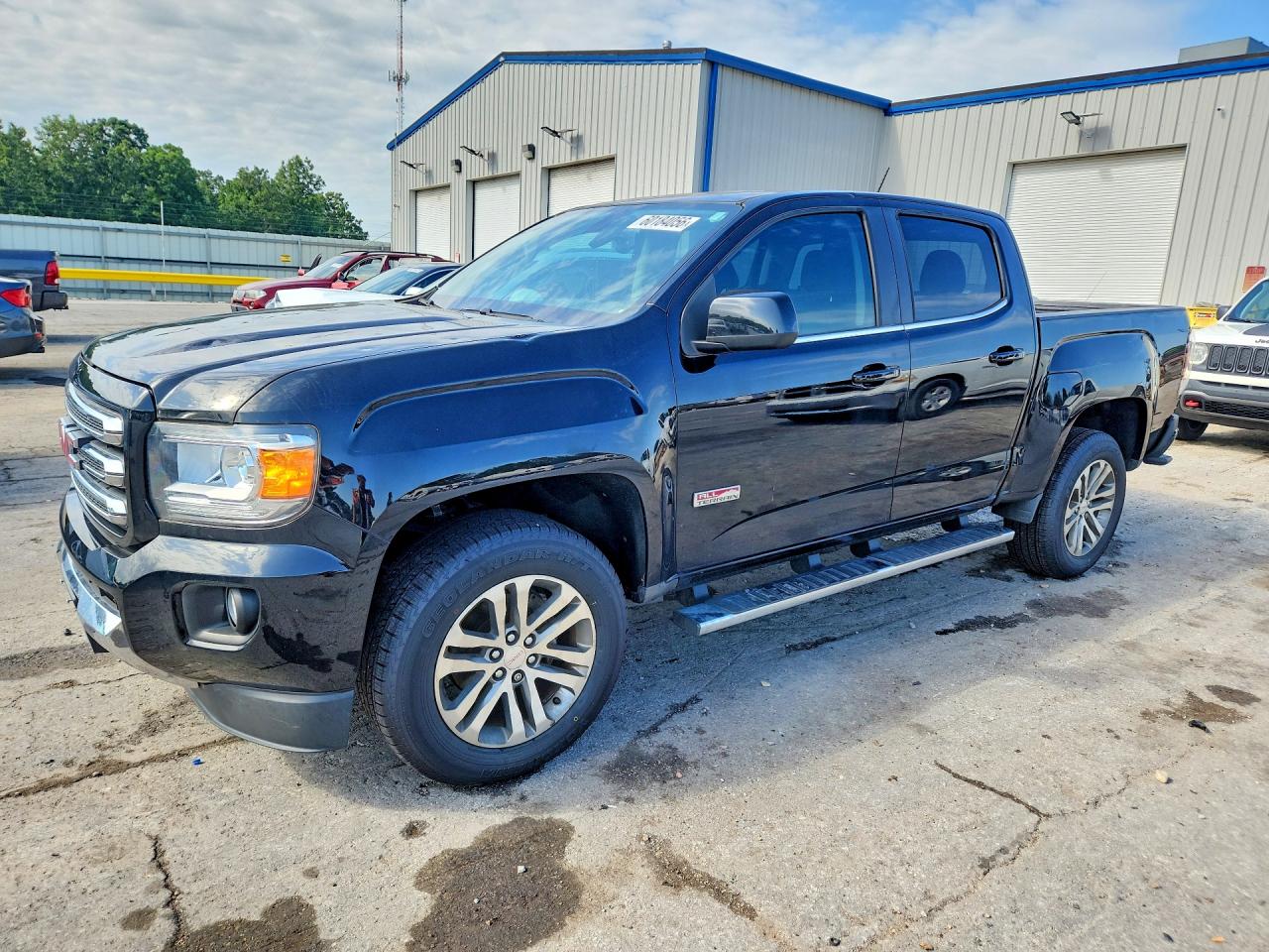 2015 Gmc Canyon Sle Black vin: 1GTG6BE33F1123726