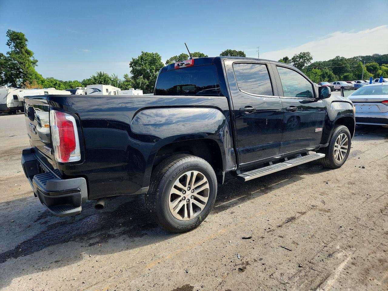 2015 Gmc Canyon Sle Black vin: 1GTG6BE33F1123726