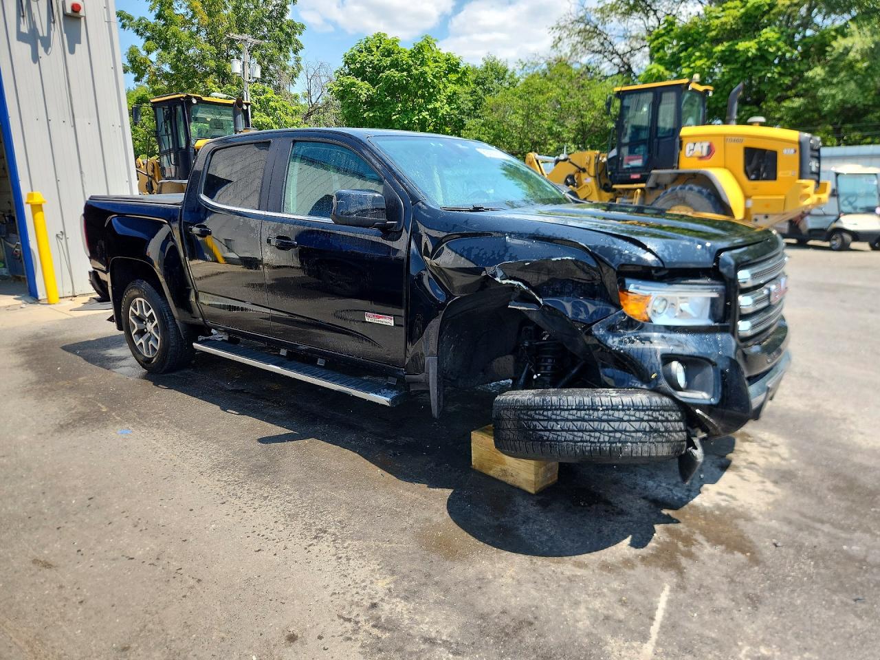 2015 Gmc Canyon Sle Black vin: 1GTG6BE33F1170058