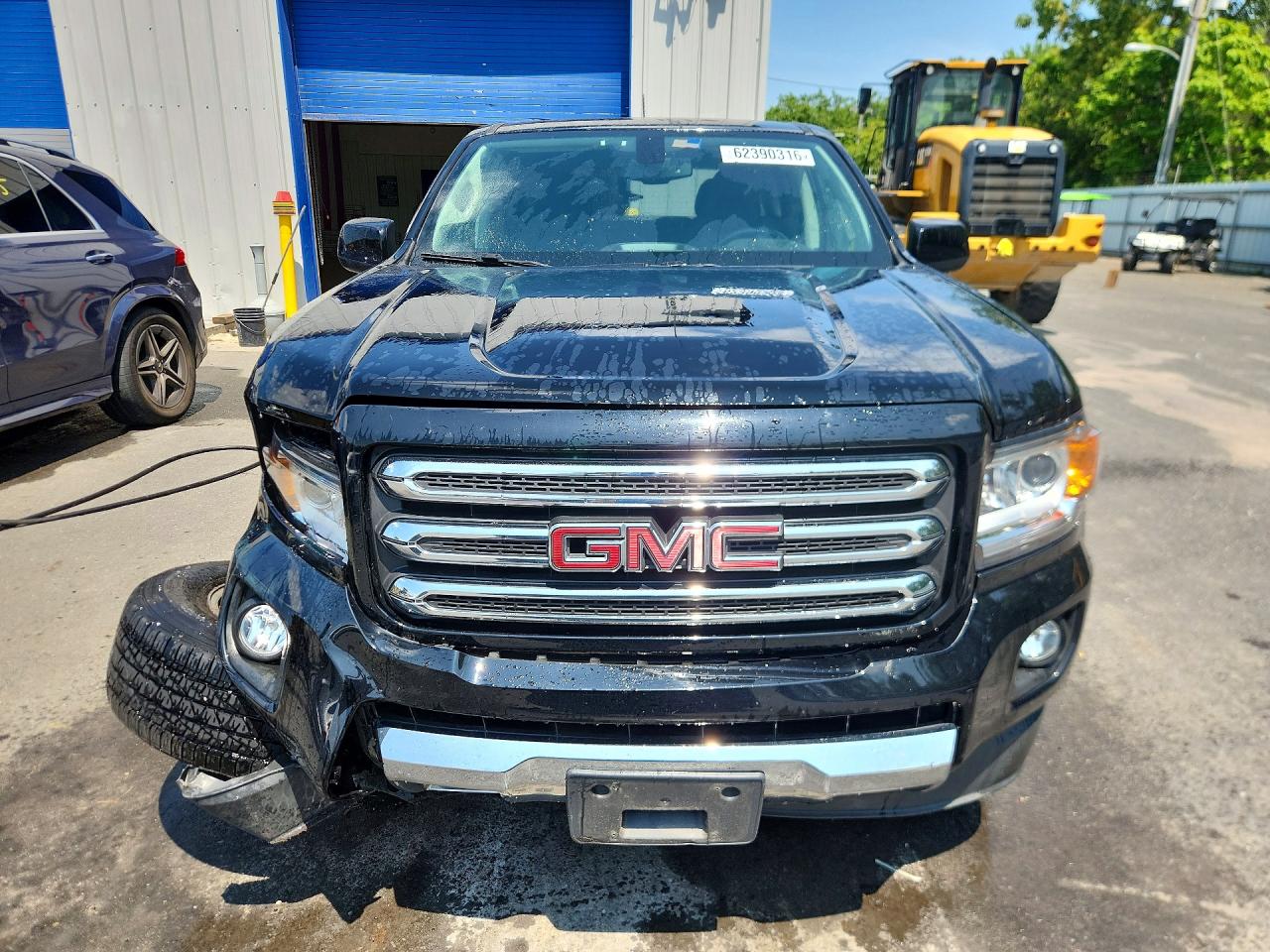2015 Gmc Canyon Sle Black vin: 1GTG6BE33F1170058