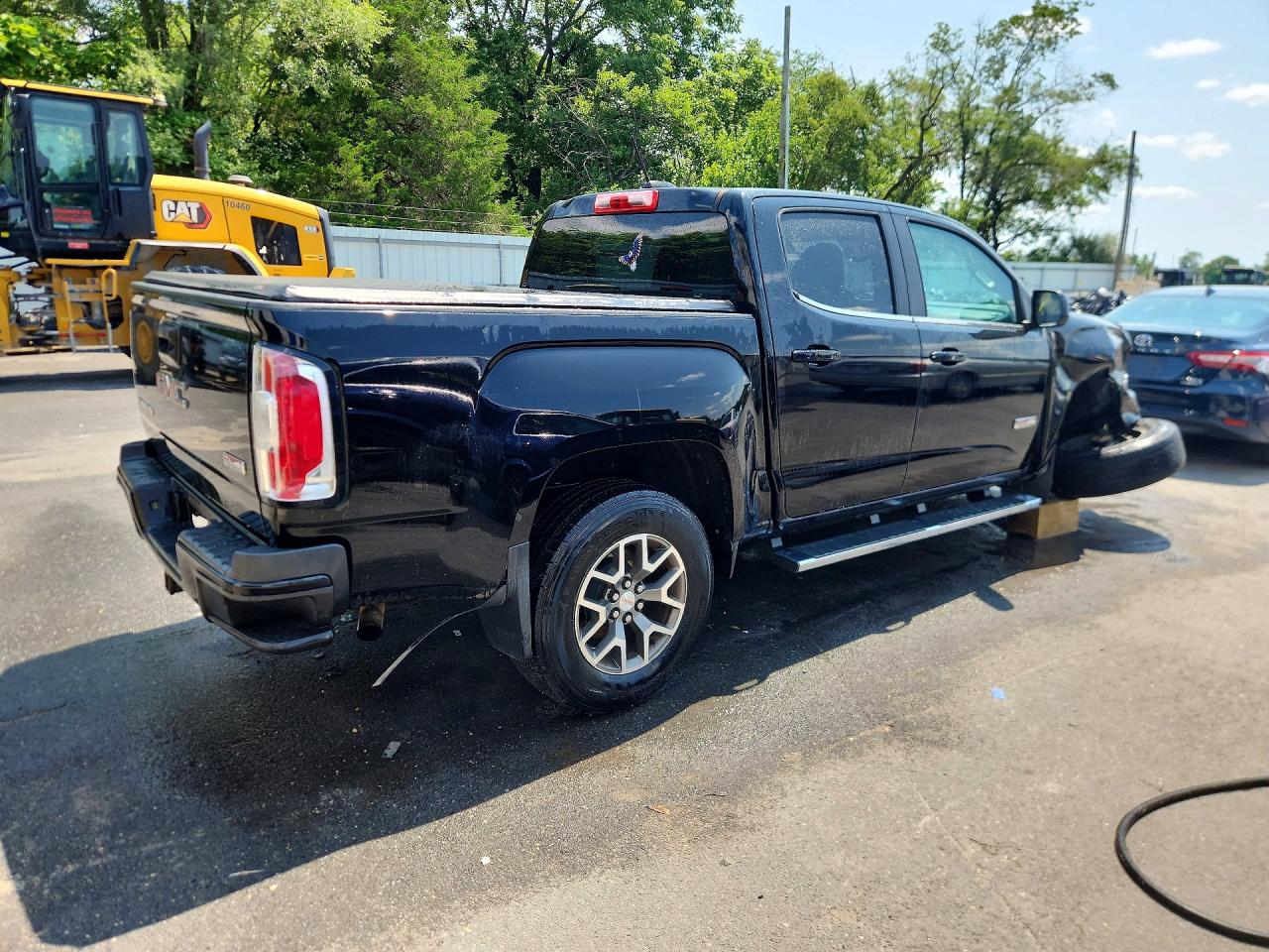 2015 Gmc Canyon Sle Black vin: 1GTG6BE33F1170058