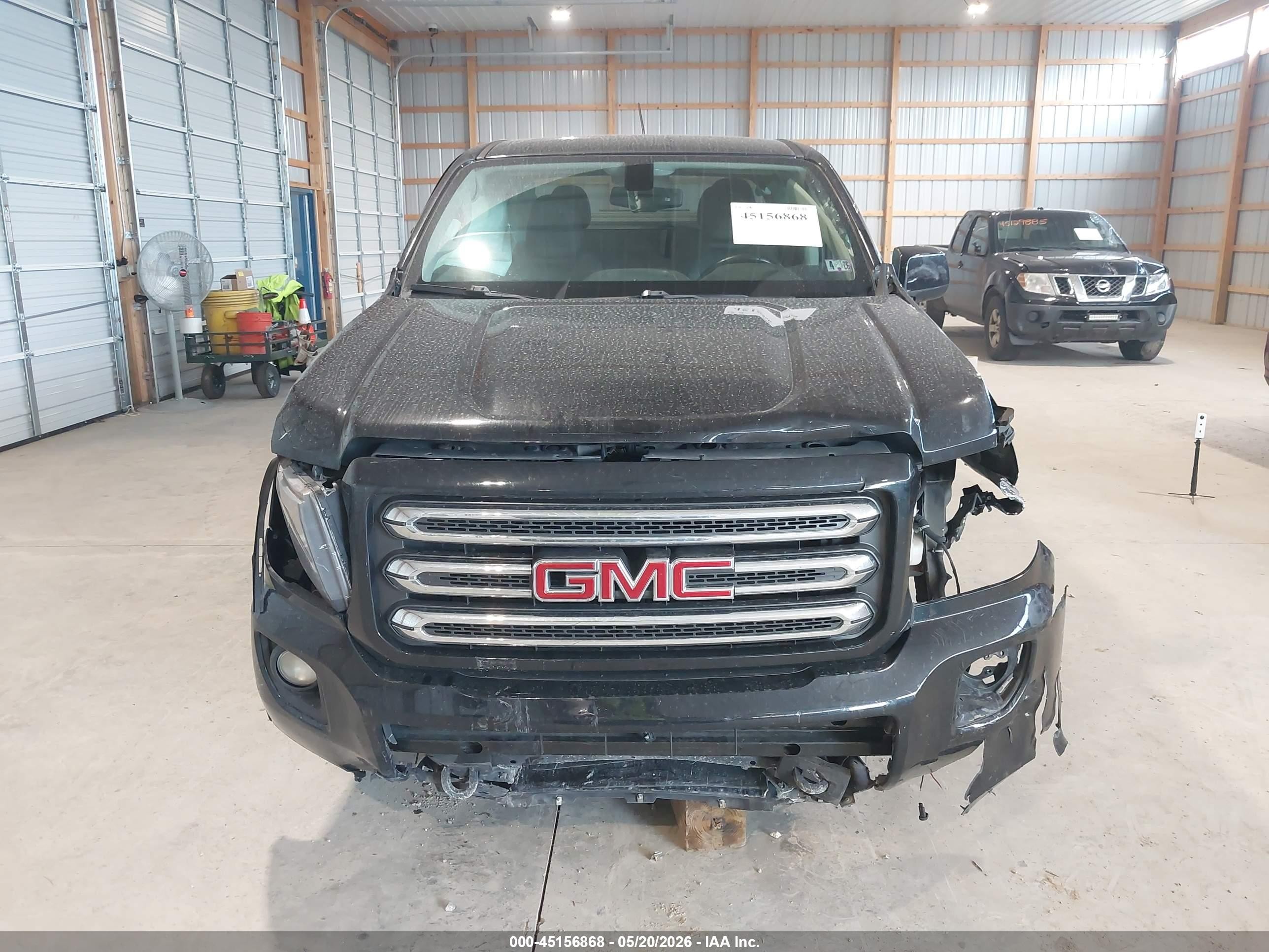 2015 Gmc Canyon Sle Black vin: 1GTG6BE34F1136355