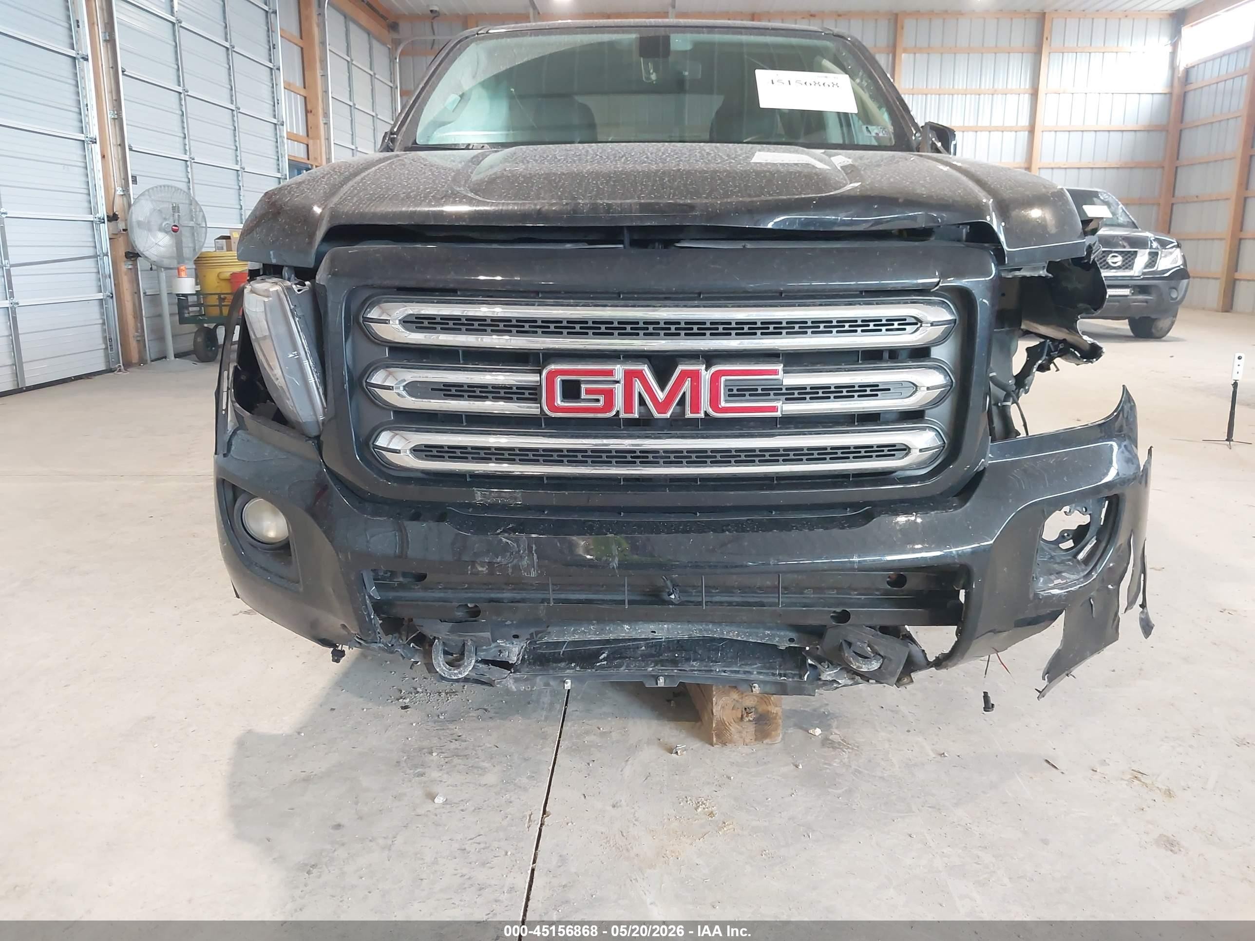 2015 Gmc Canyon Sle Black vin: 1GTG6BE34F1136355
