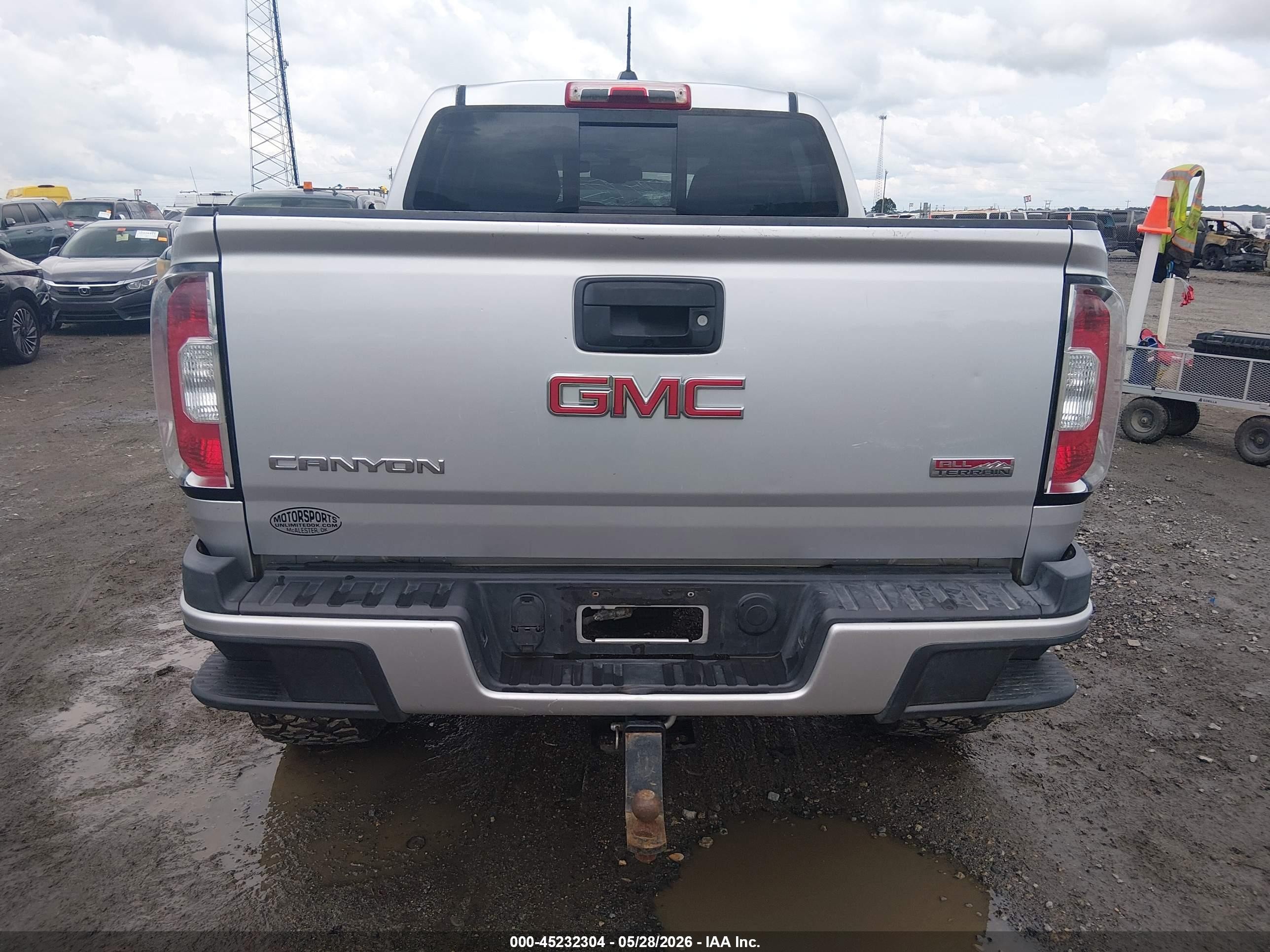 2015 Gmc Canyon Sle Серебряный vin: 1GTG6BE35F1239476