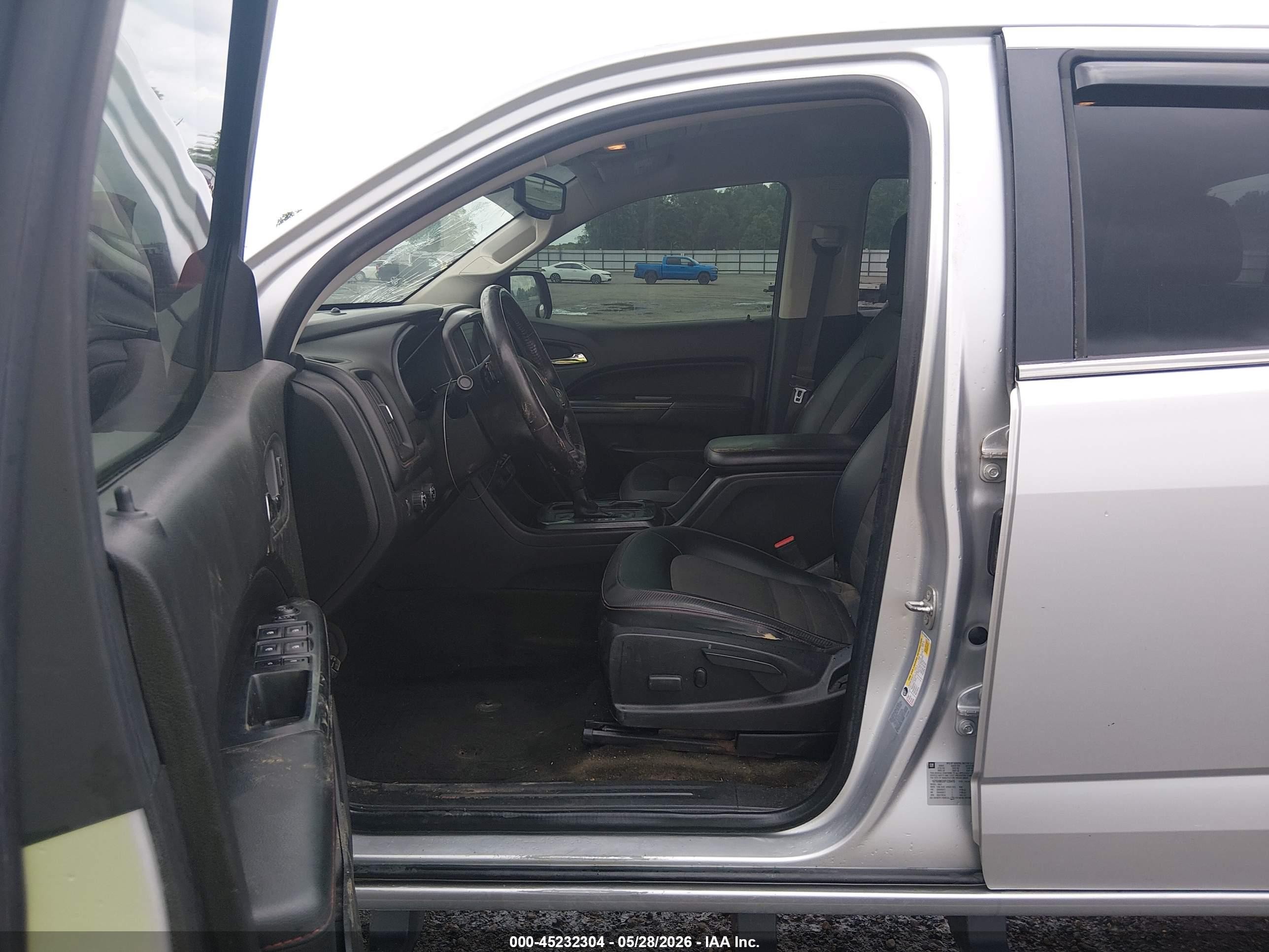 2015 Gmc Canyon Sle Серебряный vin: 1GTG6BE35F1239476