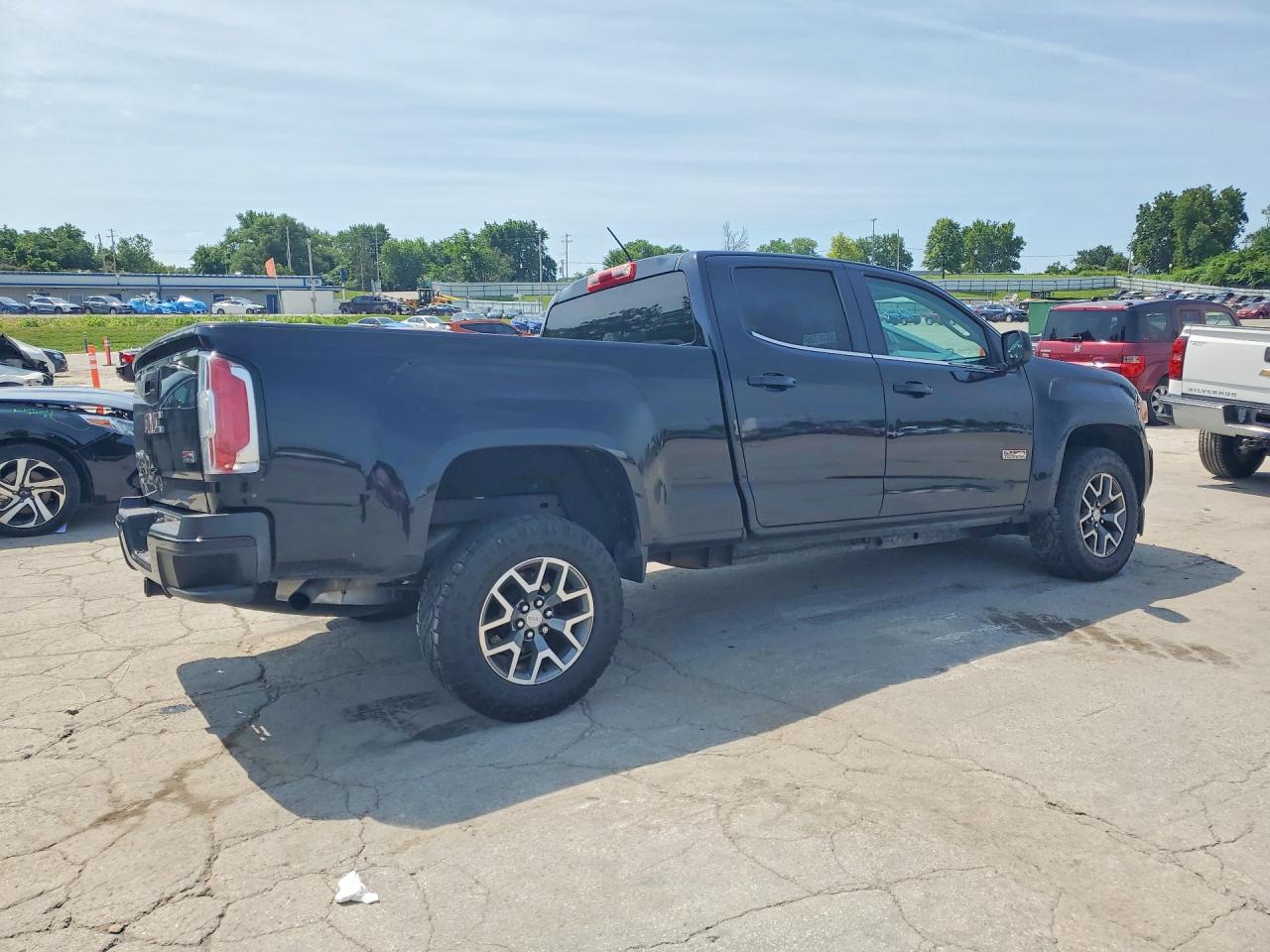 2015 Gmc Canyon Sle Black vin: 1GTG6BE36F1174752