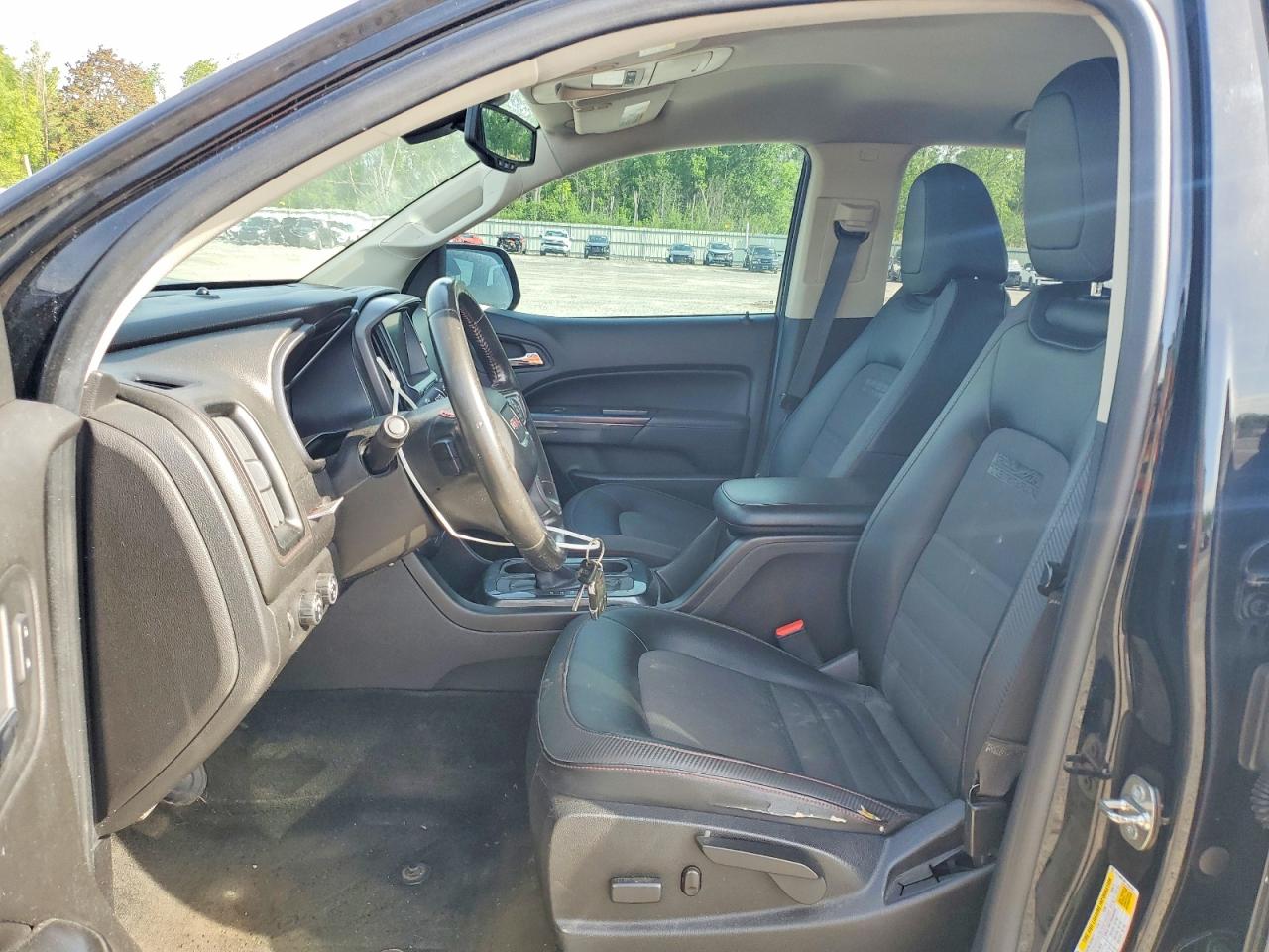 2015 Gmc Canyon Sle Black vin: 1GTG6BE36F1204459