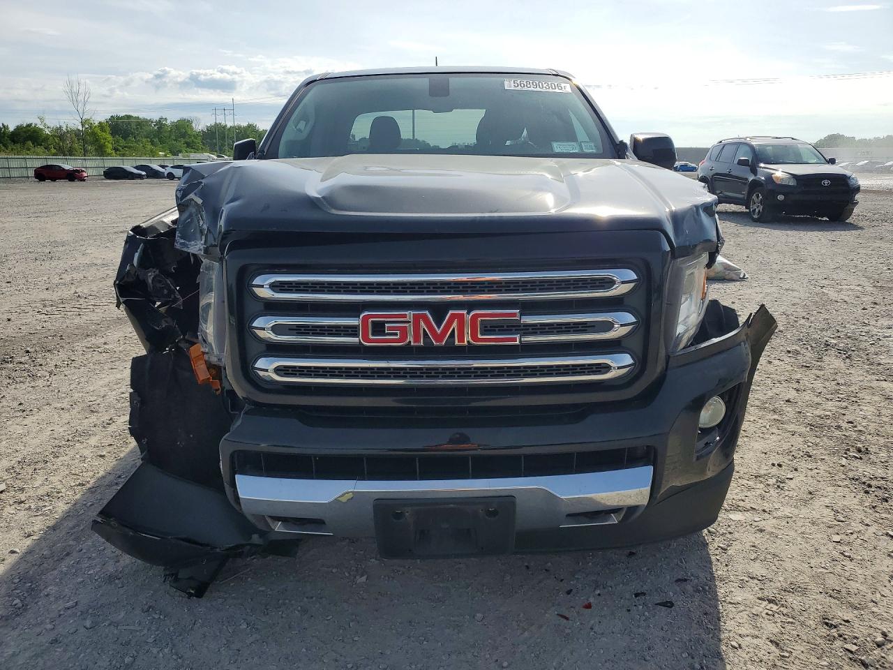 2015 Gmc Canyon Sle Black vin: 1GTG6BE36F1204459