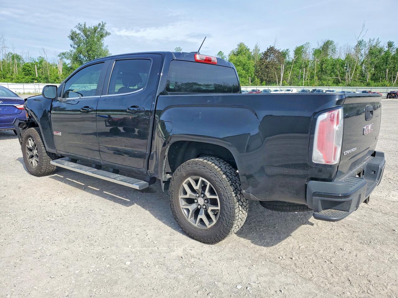 2015 Gmc Canyon Sle Black vin: 1GTG6BE36F1204459
