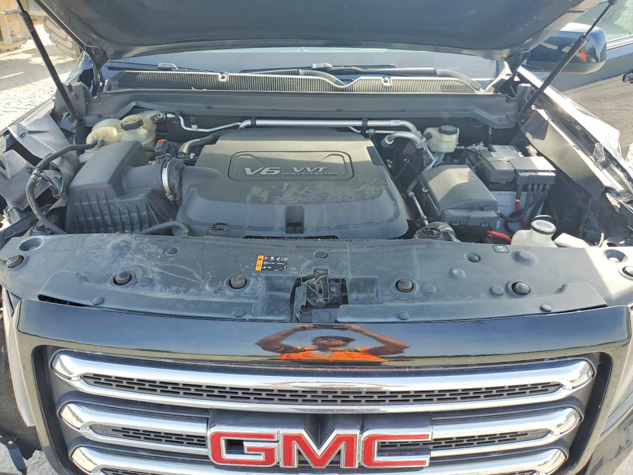 2015 Gmc Canyon Sle Black vin: 1GTG6BE36F1204459