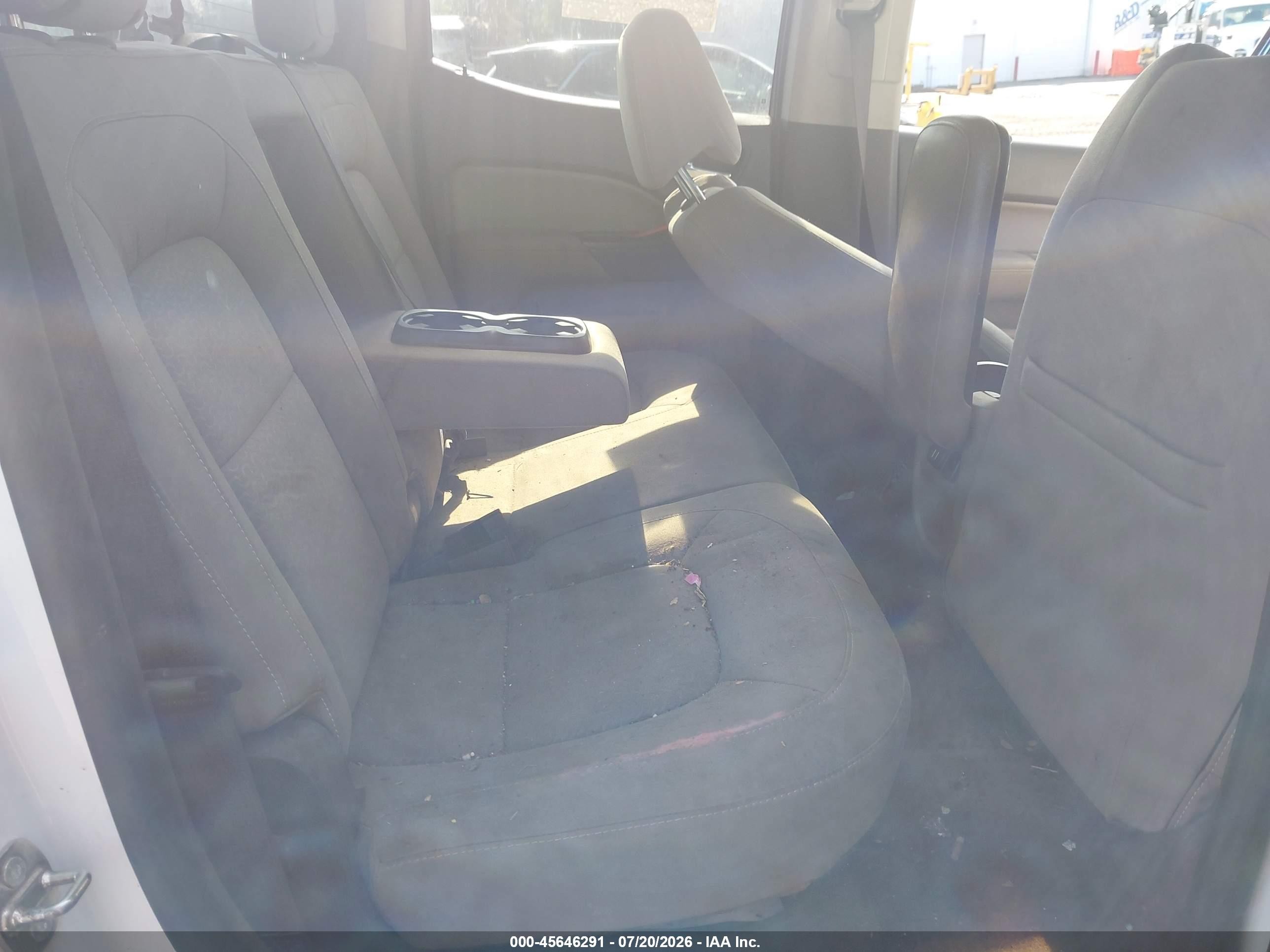 2015 Gmc Canyon 4wd Sle Белый vin: 1GTG6BE36F1212156