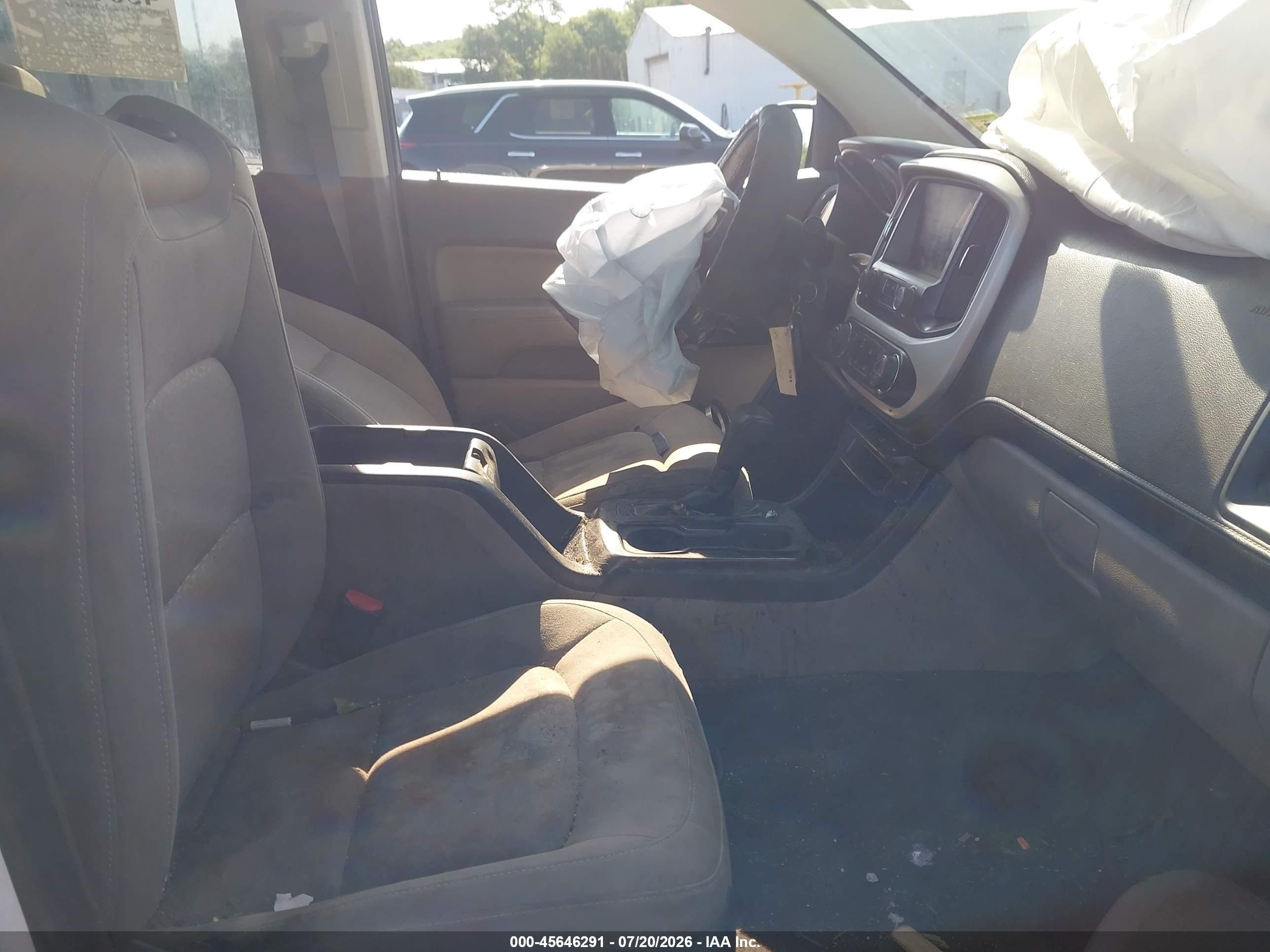 2015 Gmc Canyon 4wd Sle Белый vin: 1GTG6BE36F1212156