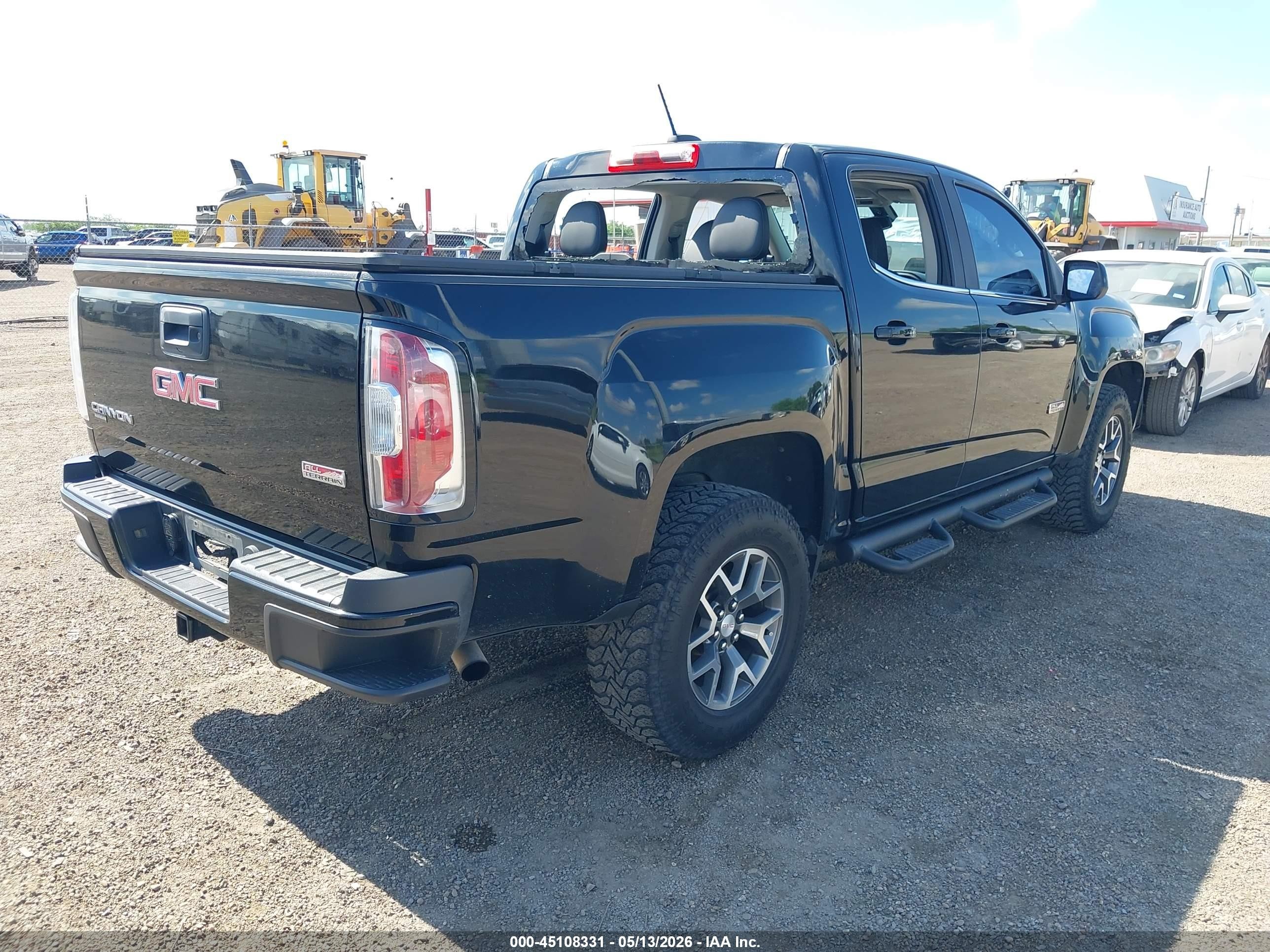 2015 Gmc Canyon Sle Черный vin: 1GTG6BE38F1241612