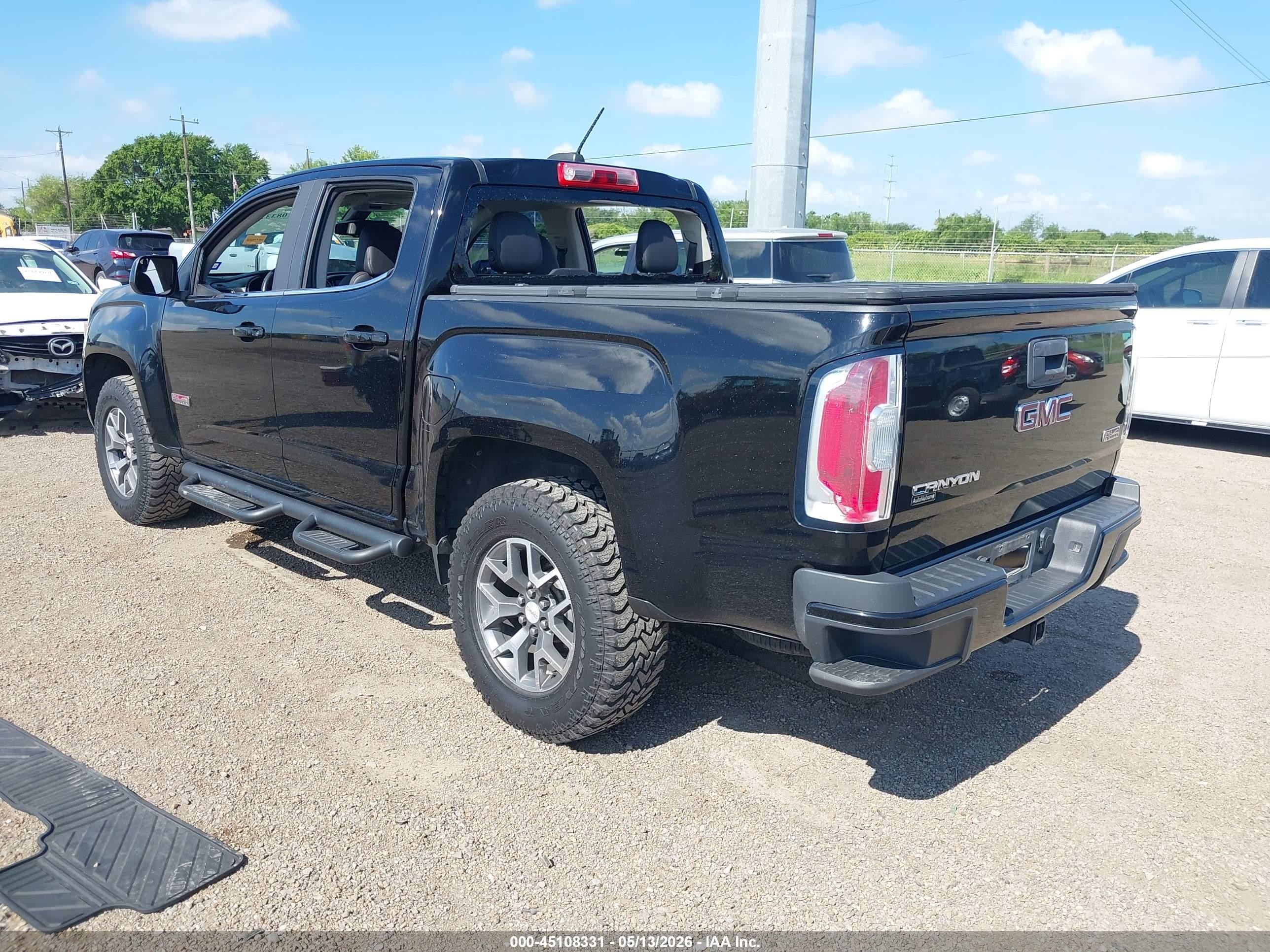 2015 Gmc Canyon Sle Черный vin: 1GTG6BE38F1241612