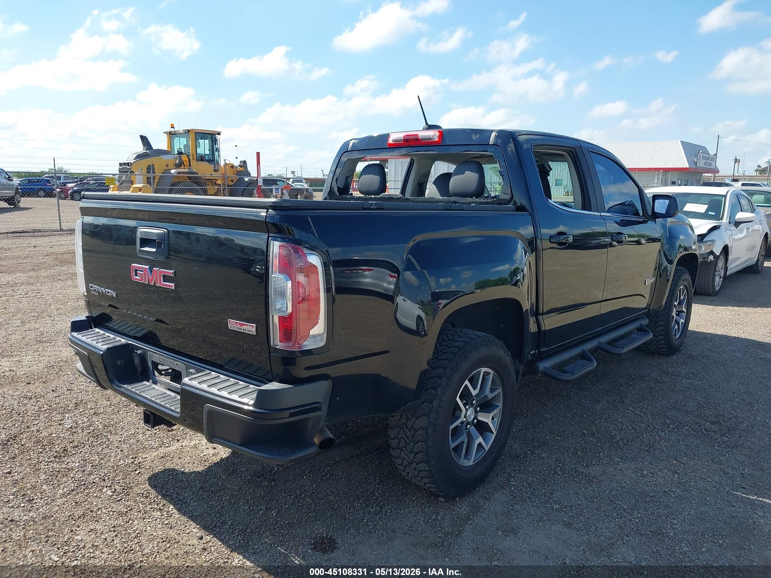 2015 Gmc Canyon Sle Черный vin: 1GTG6BE38F1241612