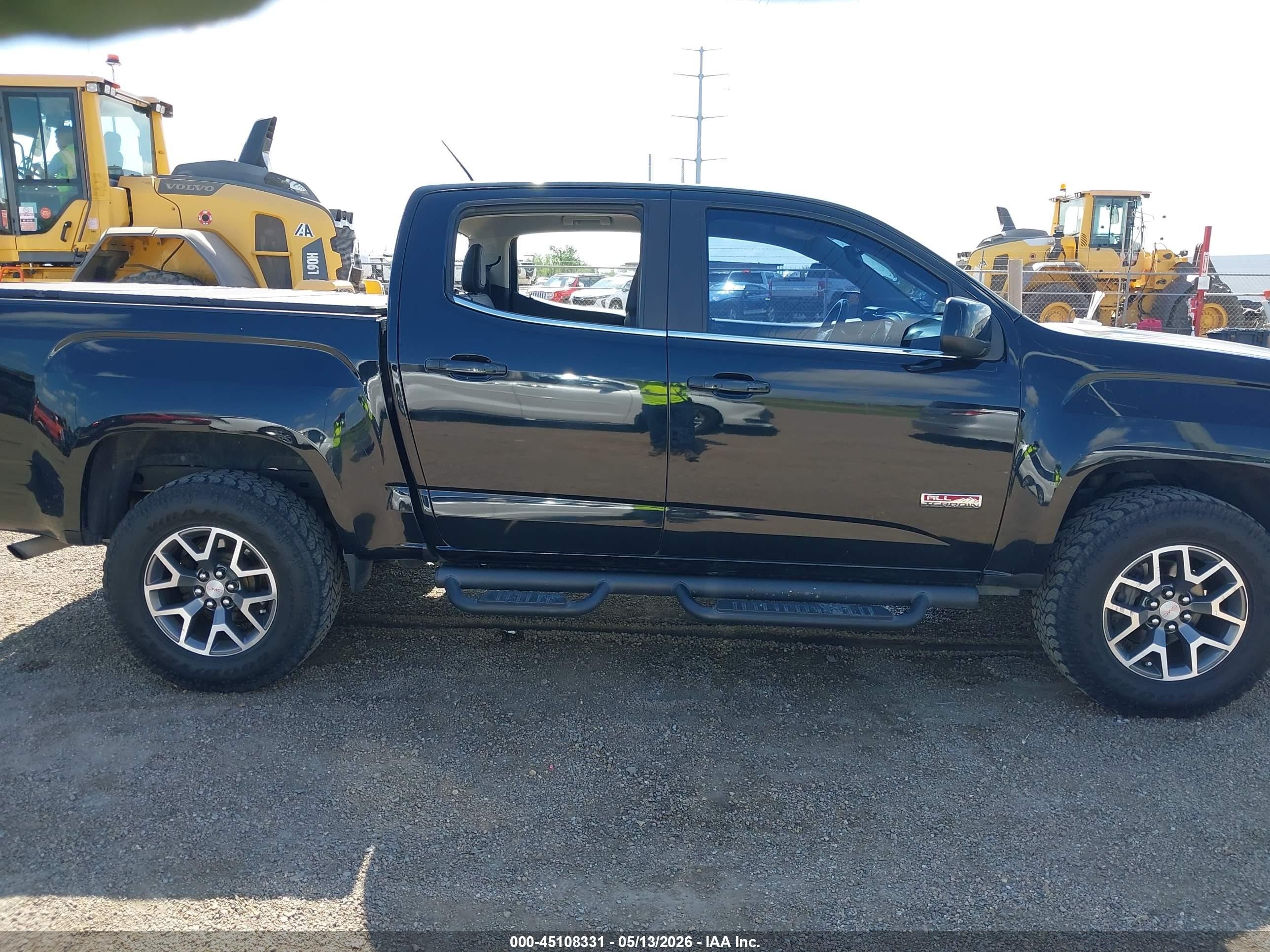 2015 Gmc Canyon Sle Черный vin: 1GTG6BE38F1241612