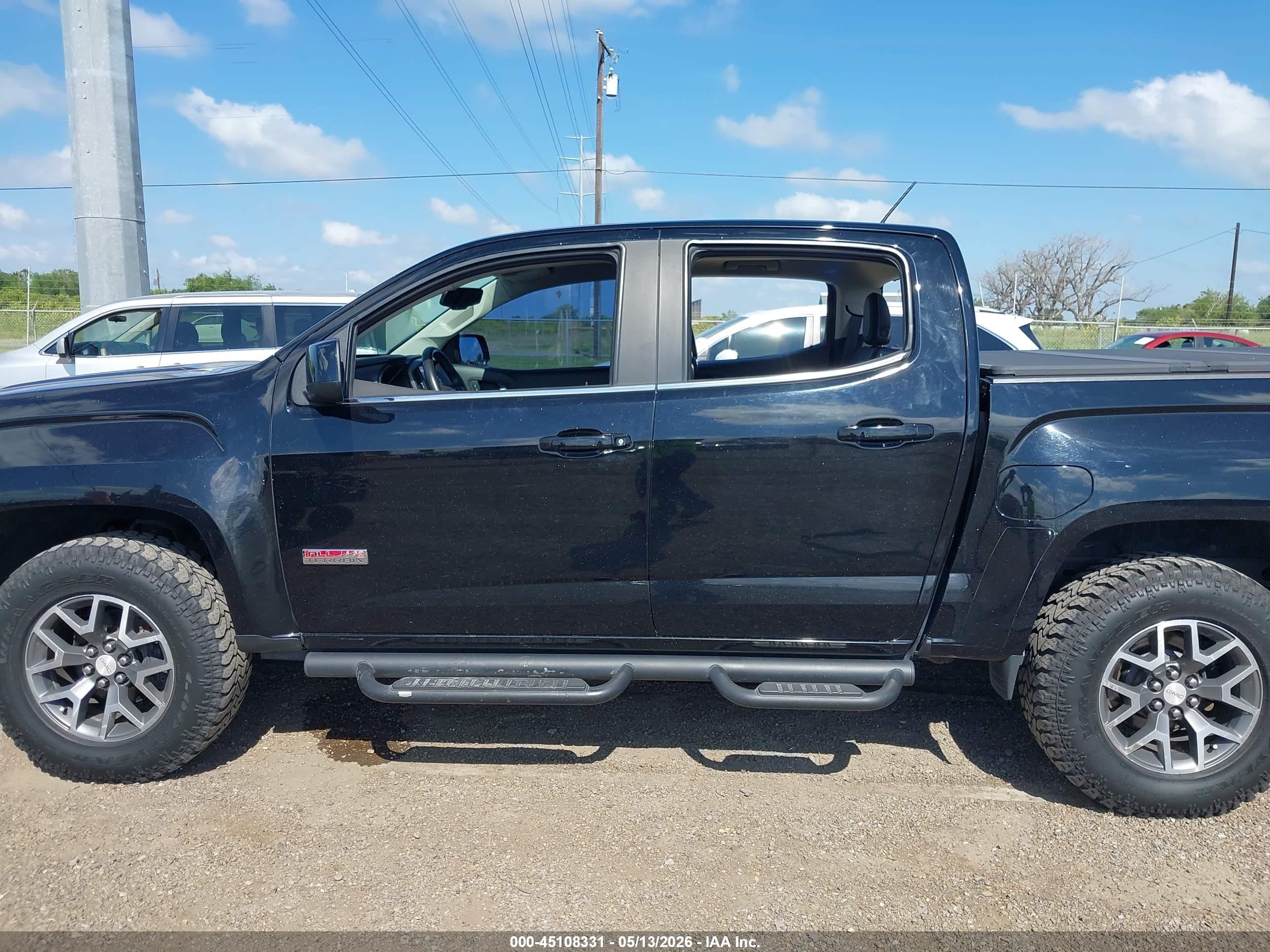 2015 Gmc Canyon Sle Черный vin: 1GTG6BE38F1241612