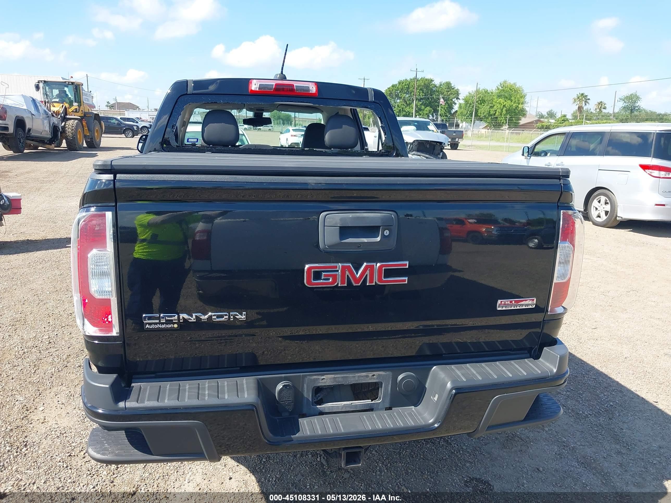 2015 Gmc Canyon Sle Черный vin: 1GTG6BE38F1241612