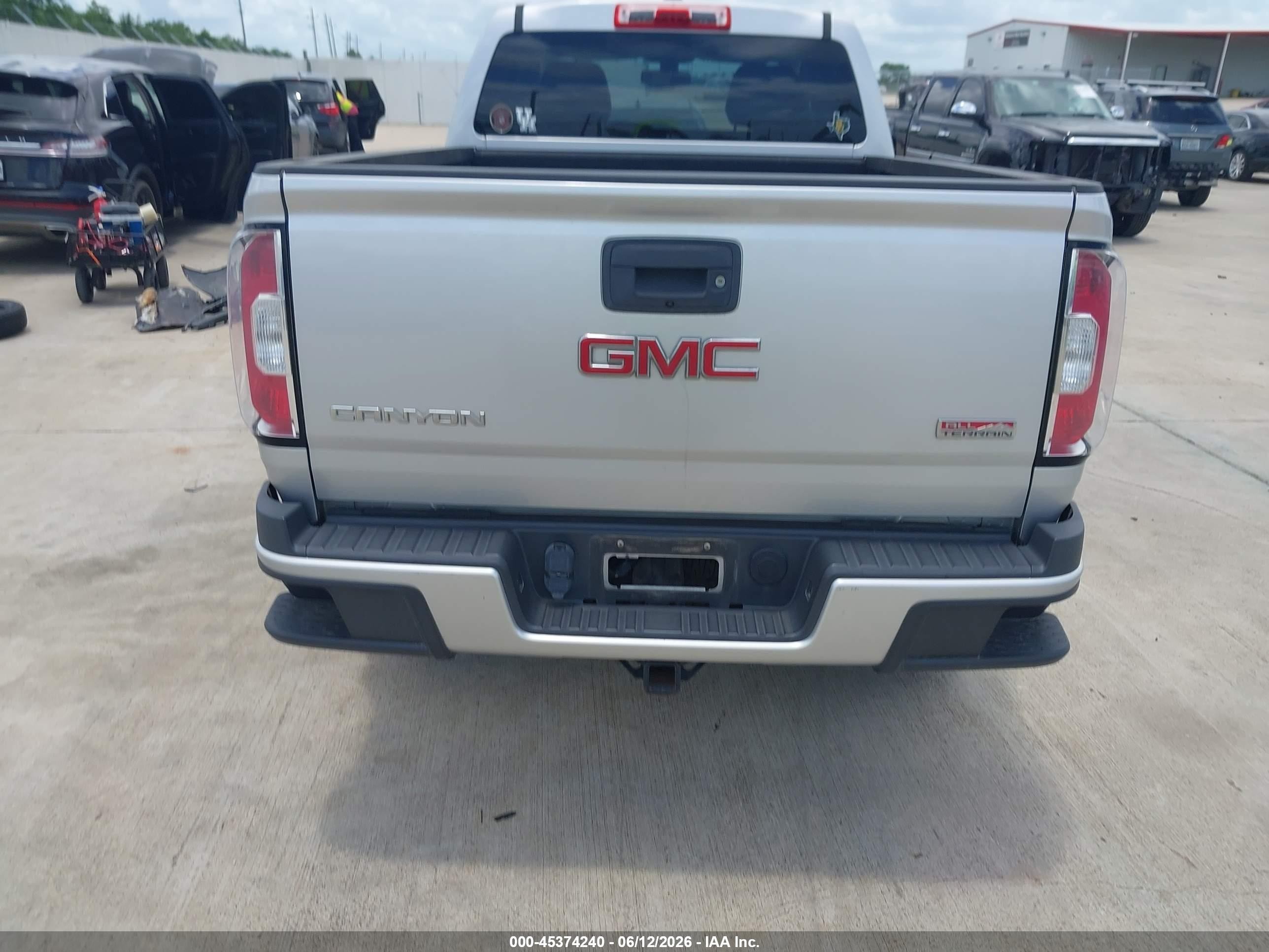 2015 Gmc Canyon 4wd Sle Silver vin: 1GTG6BE39F1117476