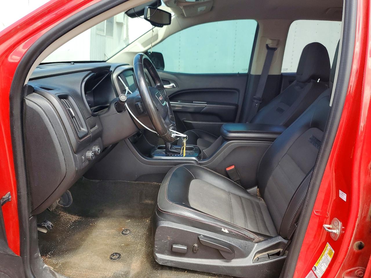 2015 Gmc Canyon Sle Red vin: 1GTG6BE39F1120846