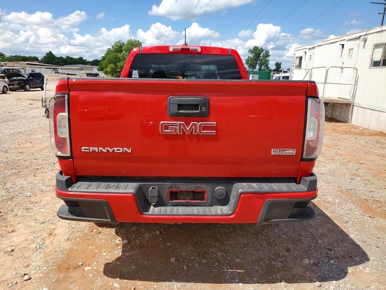 2015 Gmc Canyon Sle Red vin: 1GTG6BE39F1120846
