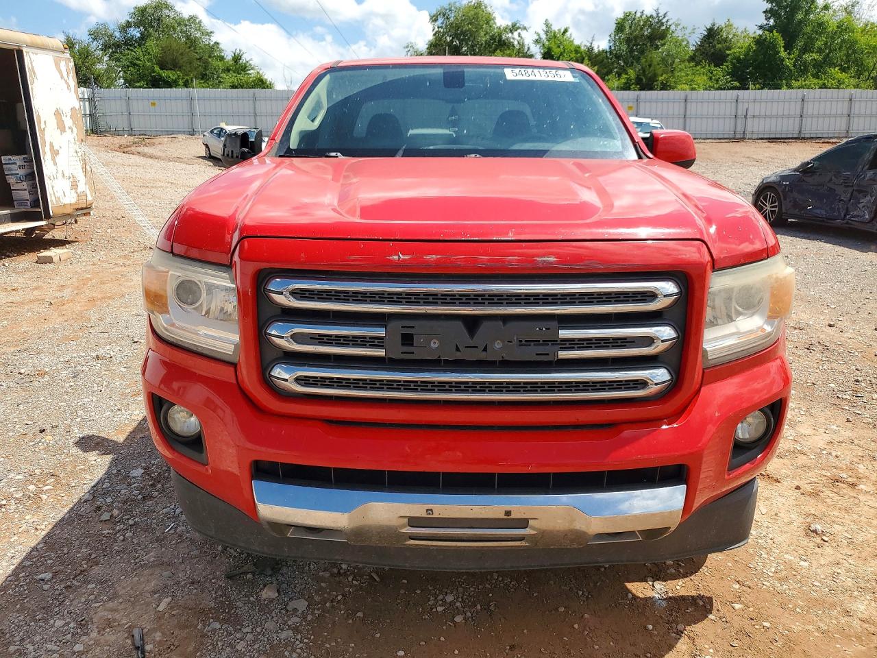 2015 Gmc Canyon Sle Red vin: 1GTG6BE39F1120846