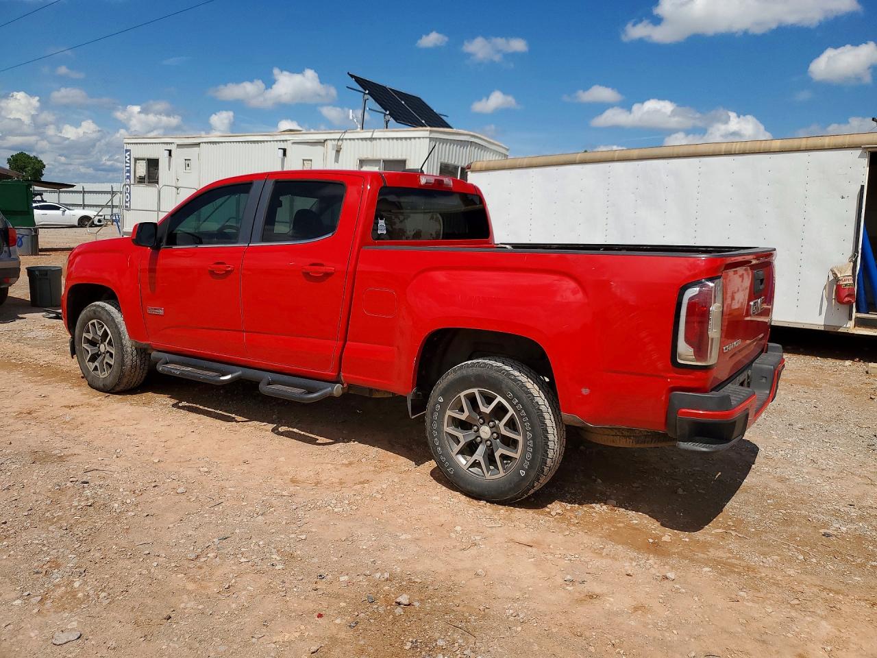 2015 Gmc Canyon Sle Red vin: 1GTG6BE39F1120846