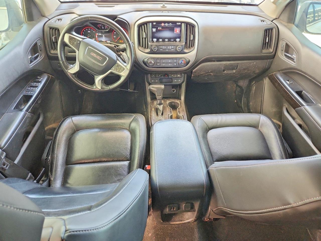 2015 Gmc Canyon Slt White vin: 1GTG6CE31F1155516