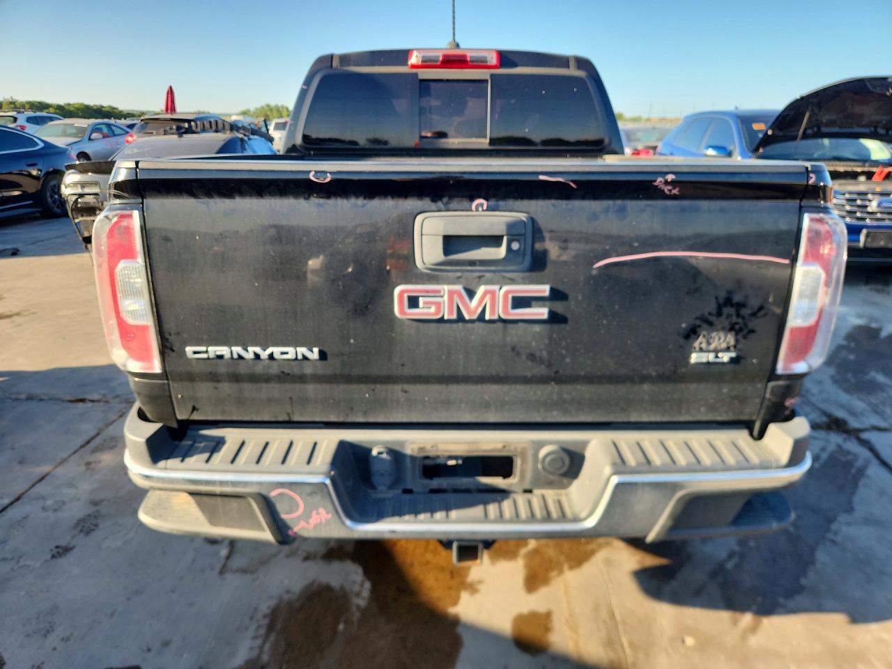 2015 Gmc Canyon Slt Черный vin: 1GTG6CE32F1234595