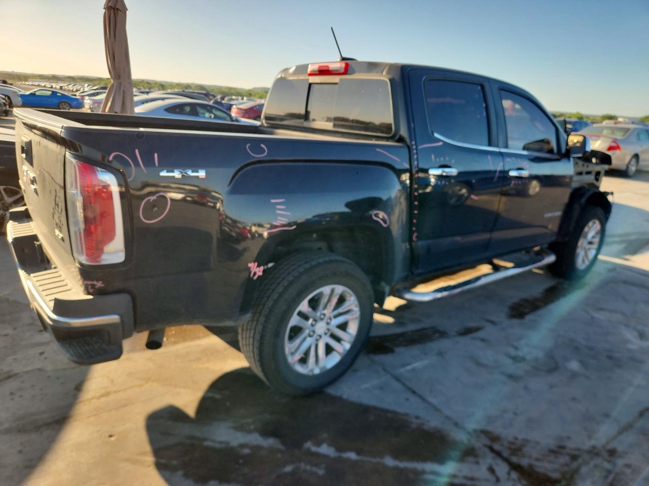 2015 Gmc Canyon Slt Черный vin: 1GTG6CE32F1234595