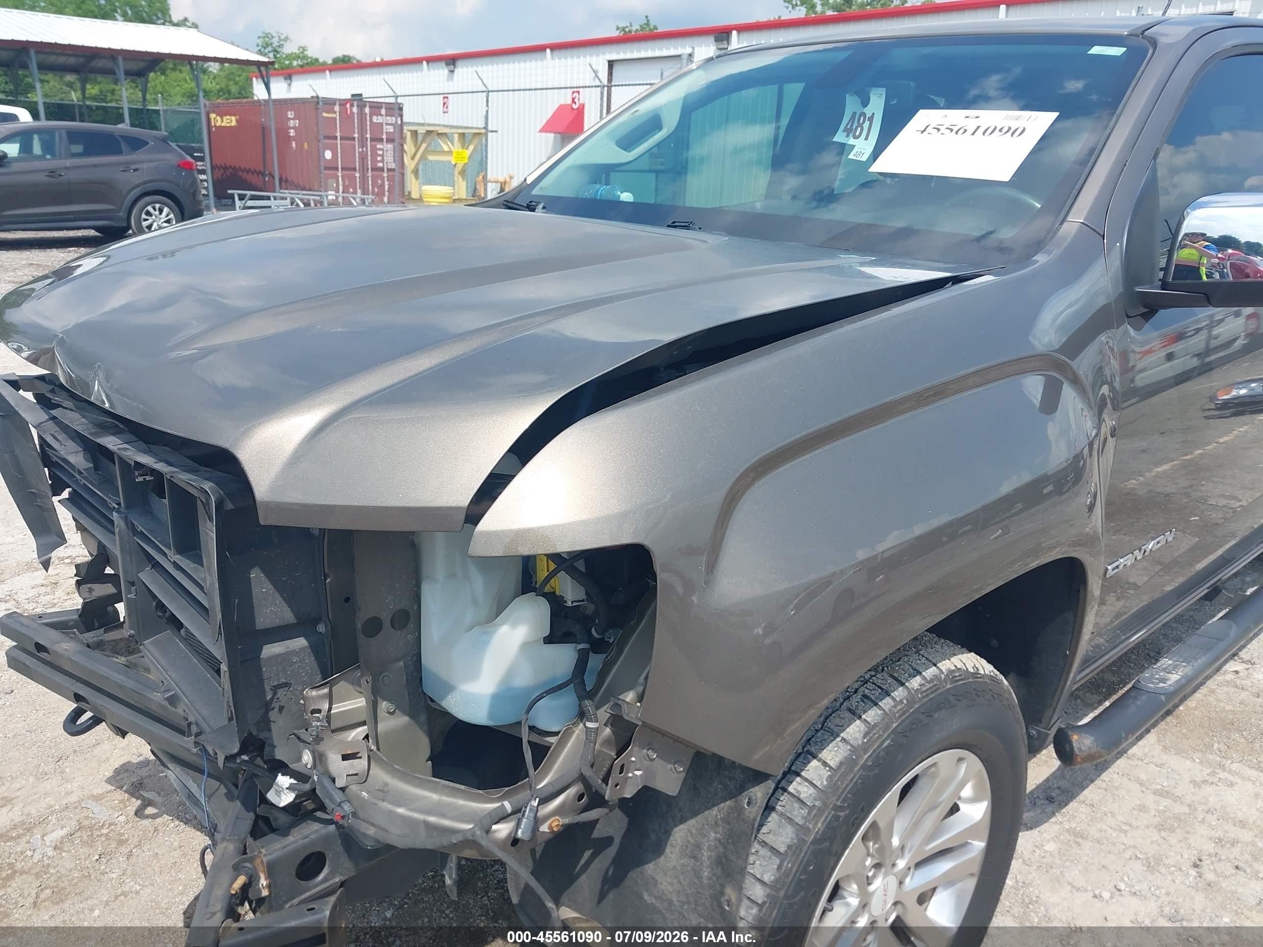 2015 Gmc Canyon 4wd Slt Brown vin: 1GTG6CE33F1198934