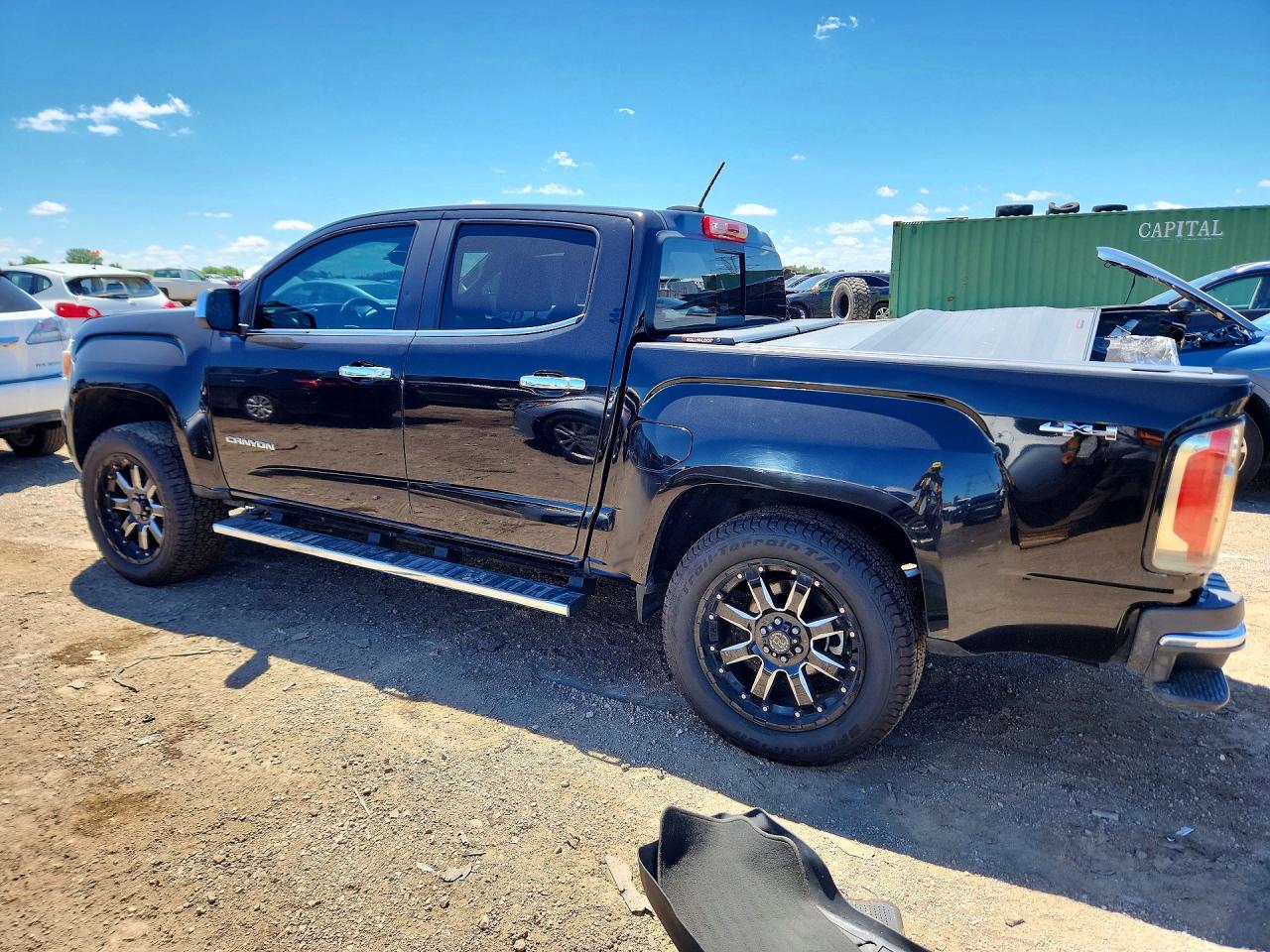2015 Gmc Canyon Slt Черный vin: 1GTG6CE33F1218535