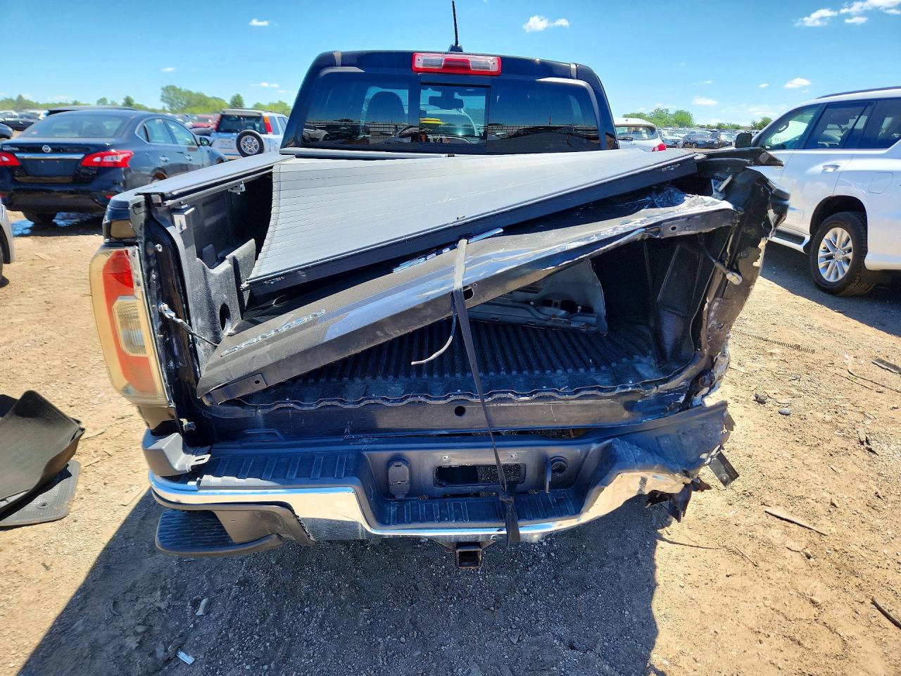 2015 Gmc Canyon Slt Черный vin: 1GTG6CE33F1218535