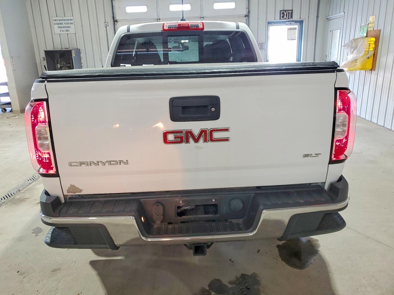 2015 Gmc Canyon Slt White vin: 1GTG6CE33F1267167