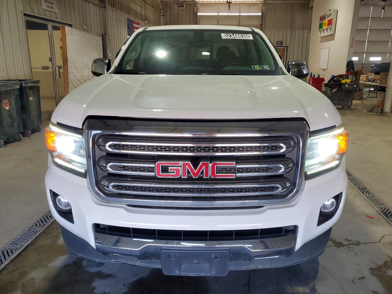 2015 Gmc Canyon Slt White vin: 1GTG6CE33F1267167