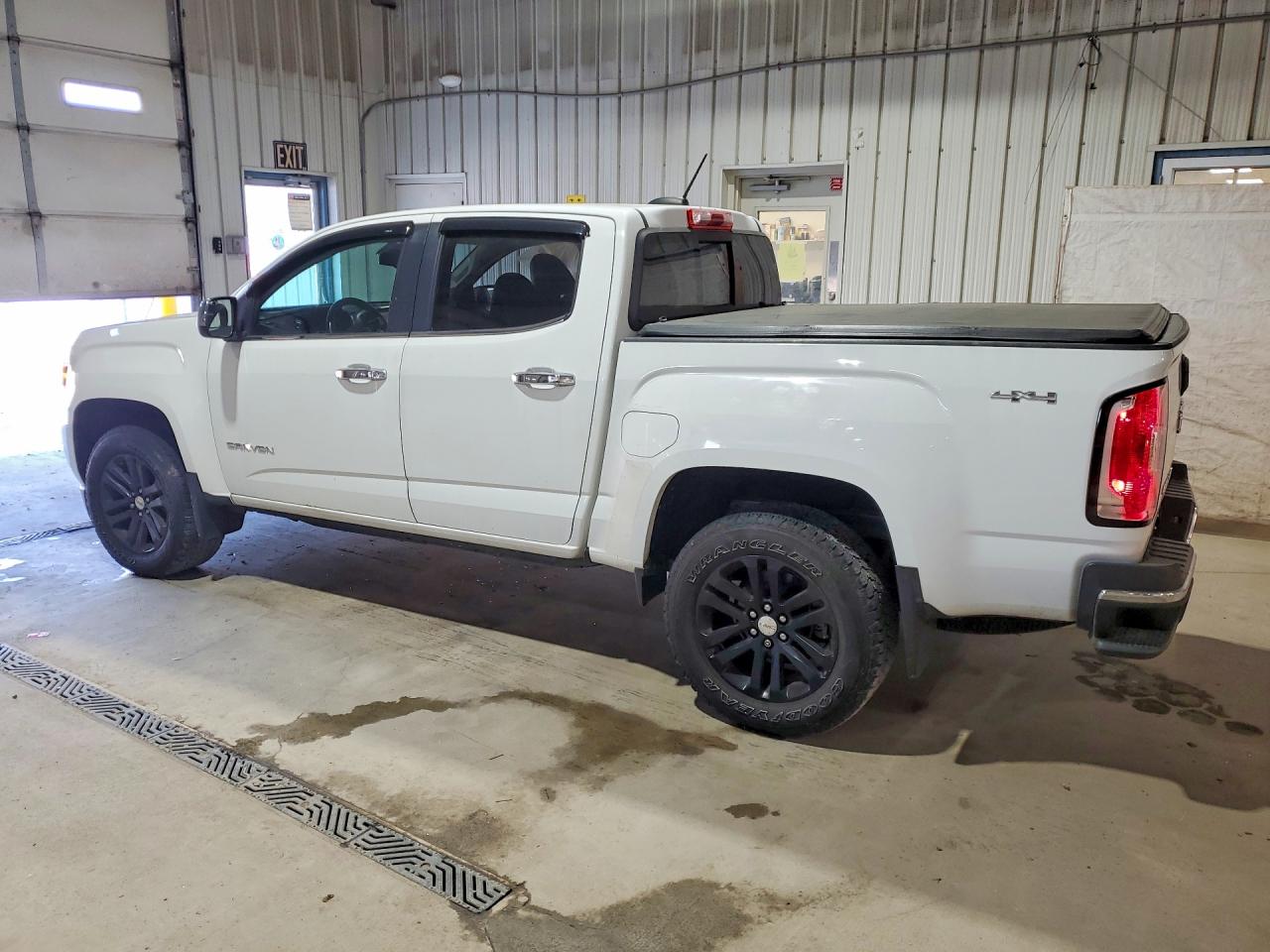 2015 Gmc Canyon Slt White vin: 1GTG6CE33F1267167