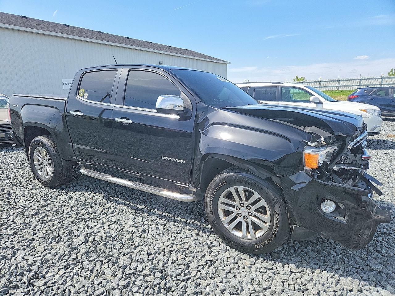 2015 Gmc Canyon Slt Black vin: 1GTG6CE34F1132960