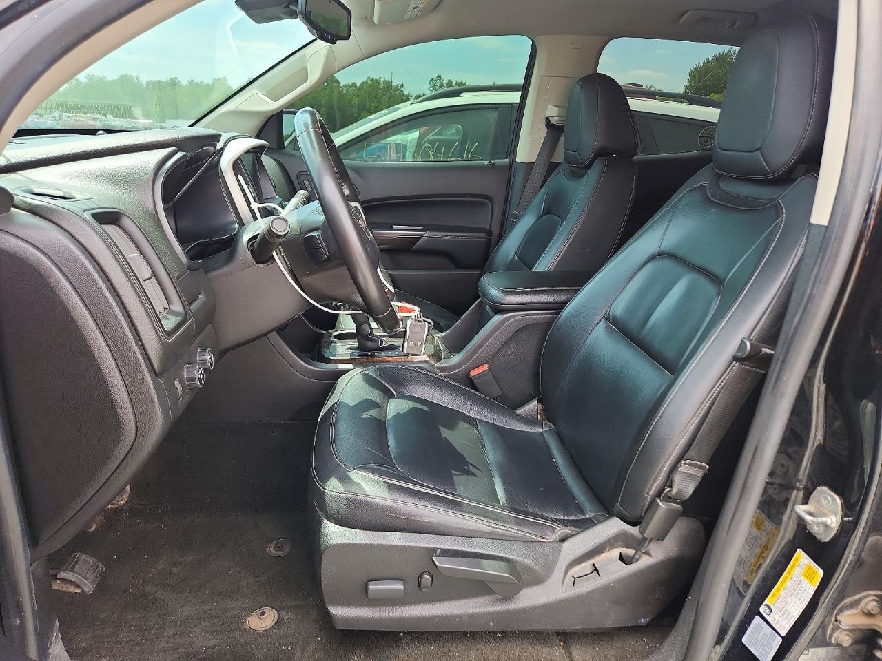 2015 Gmc Canyon Slt Black vin: 1GTG6CE34F1132960